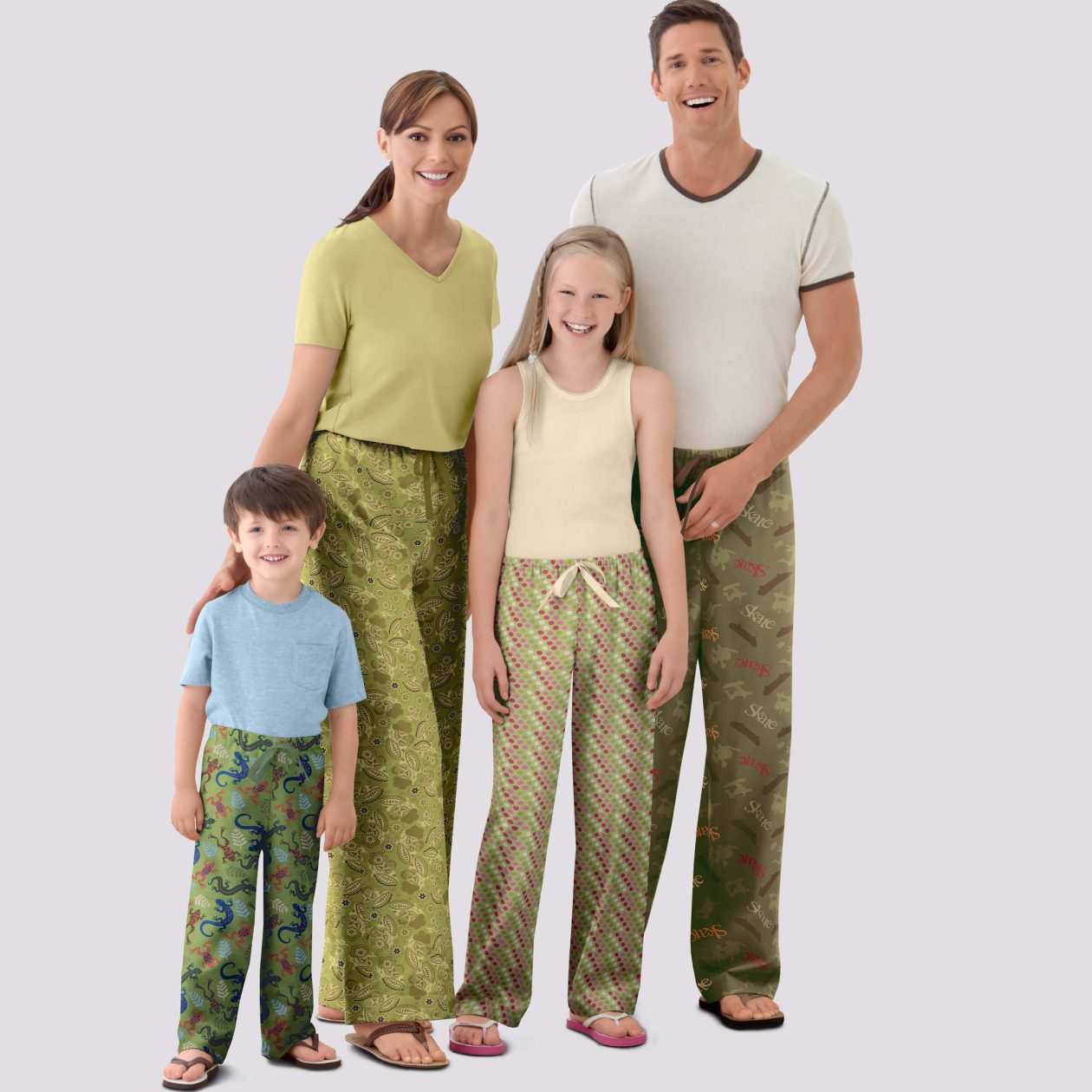 Simplicity Sewing Pattern S9129 Unisex Sleepwear