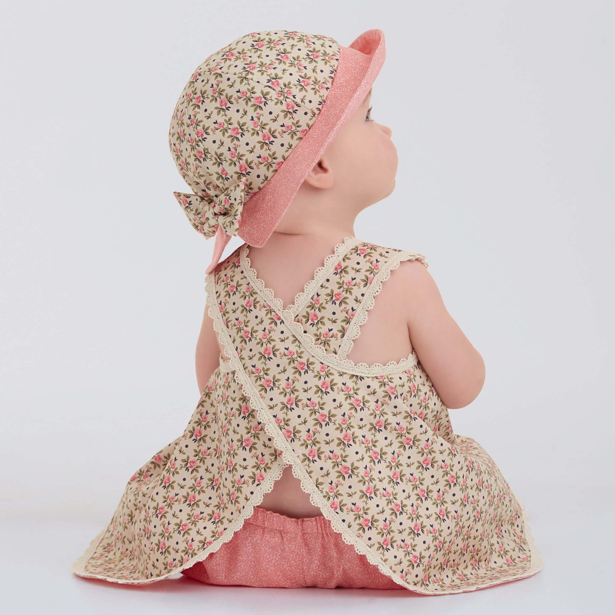 Simplicity Sewing Pattern S9152 Babies' Dress, Panties & Hat