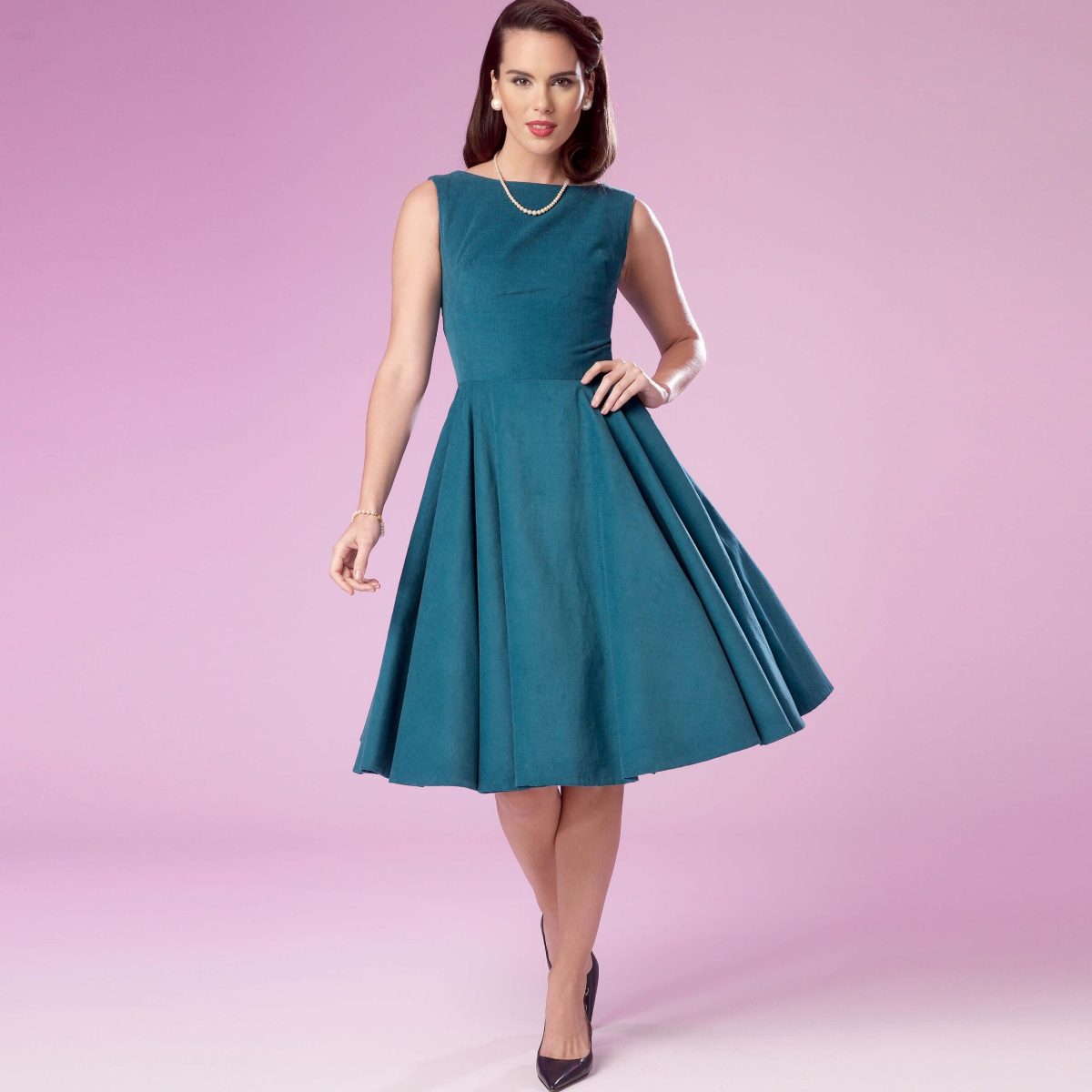 Simplicity Sewing Pattern S9286 Misses’ Fold-back Facing Dresses ...