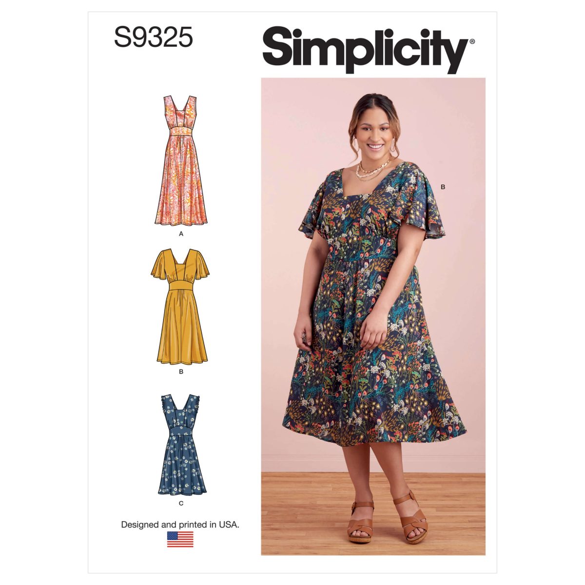 Simplicity Sewing Pattern S9325 Misses' and Women's Dress with Length and  Sleeve Variations - Sewdirect