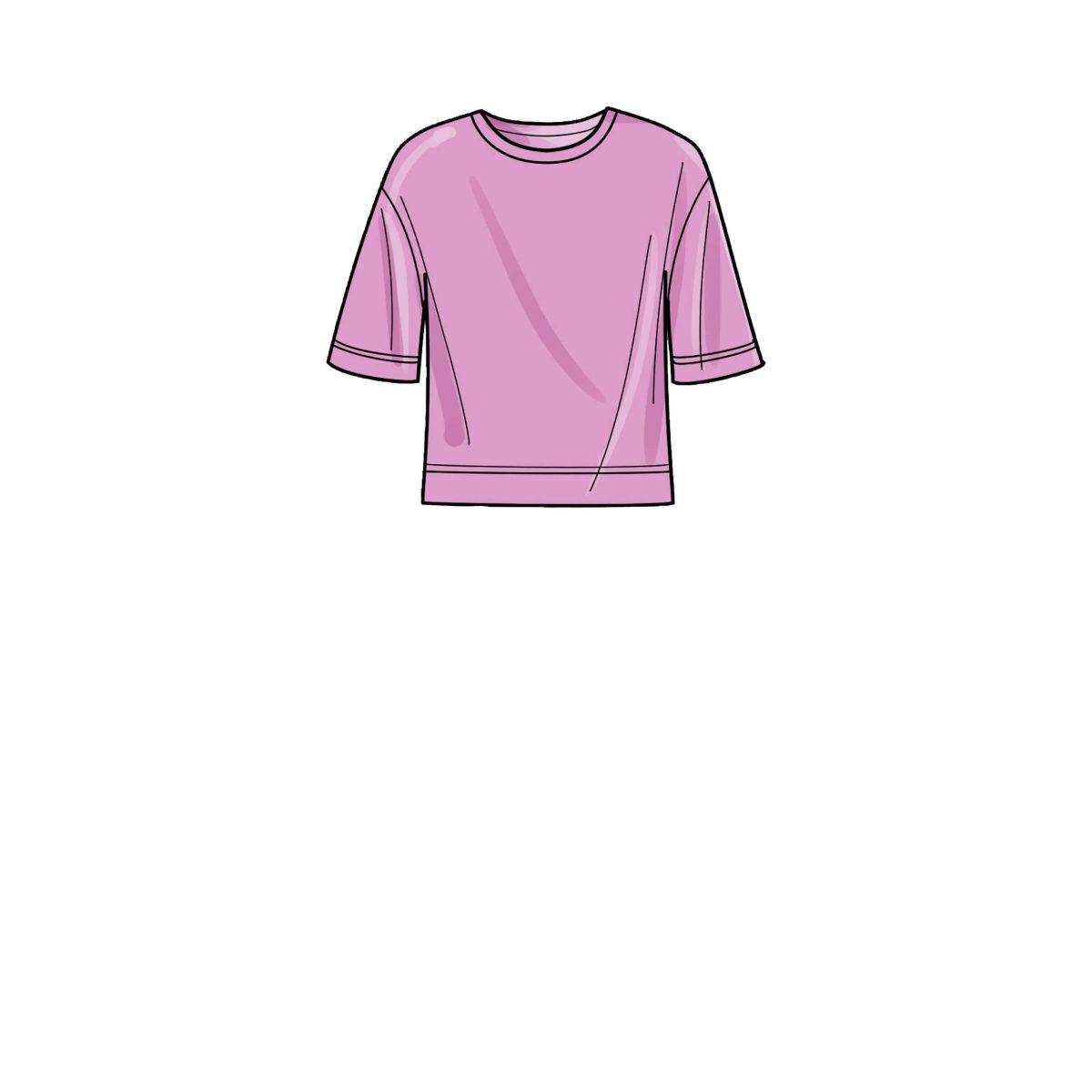 Simplicity Sewing Pattern S9337 Unisex Knits Only Tops, Trousers and Shorts