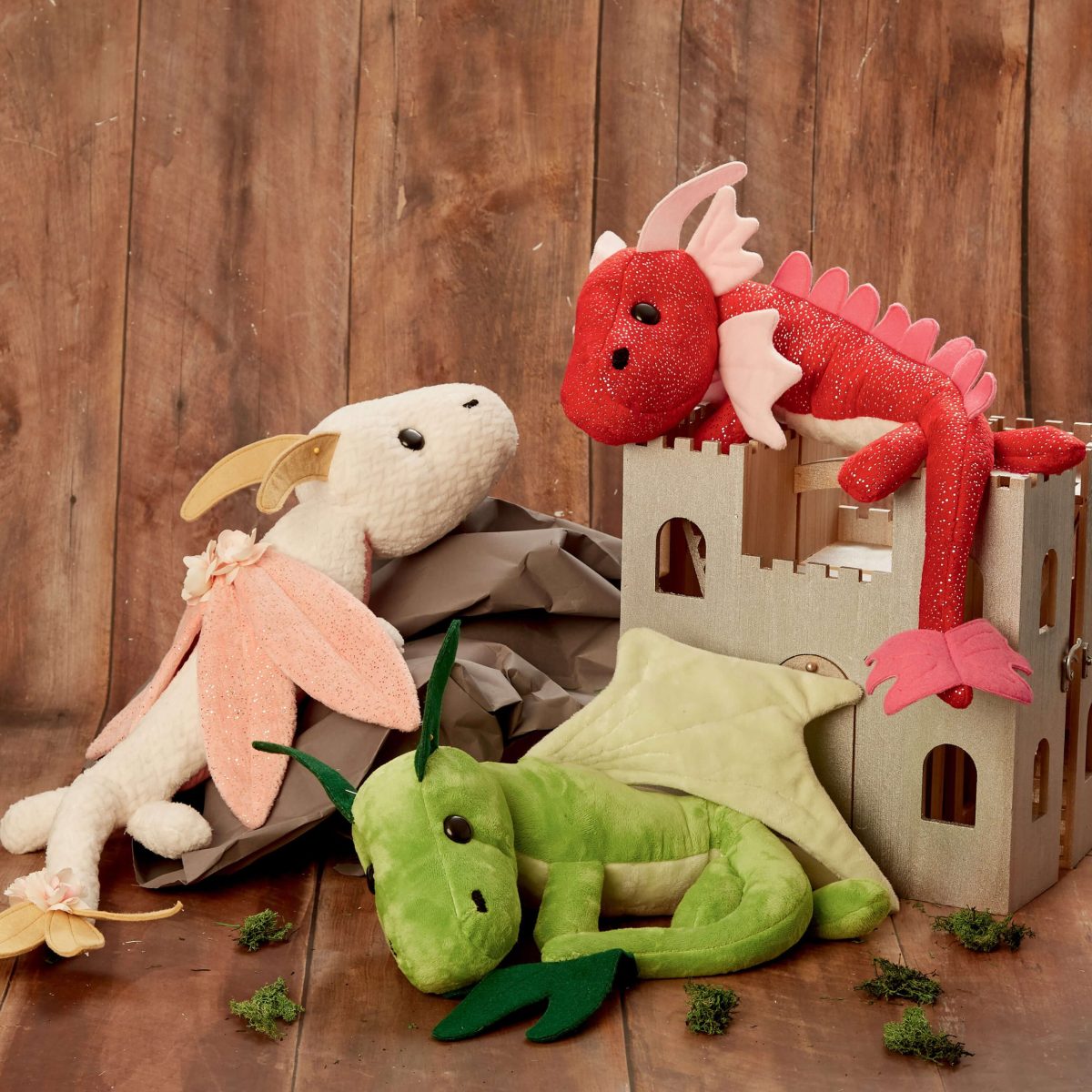 Simplicity Sewing Pattern S9363 Plush Dragons
