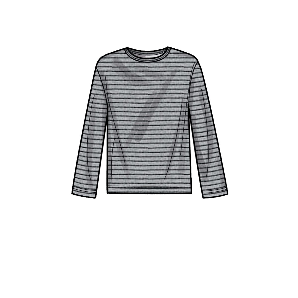 Simplicity Sewing Pattern S9394 Boys' and Girls' Oversized Knit Hoodies, Trousers and Tops