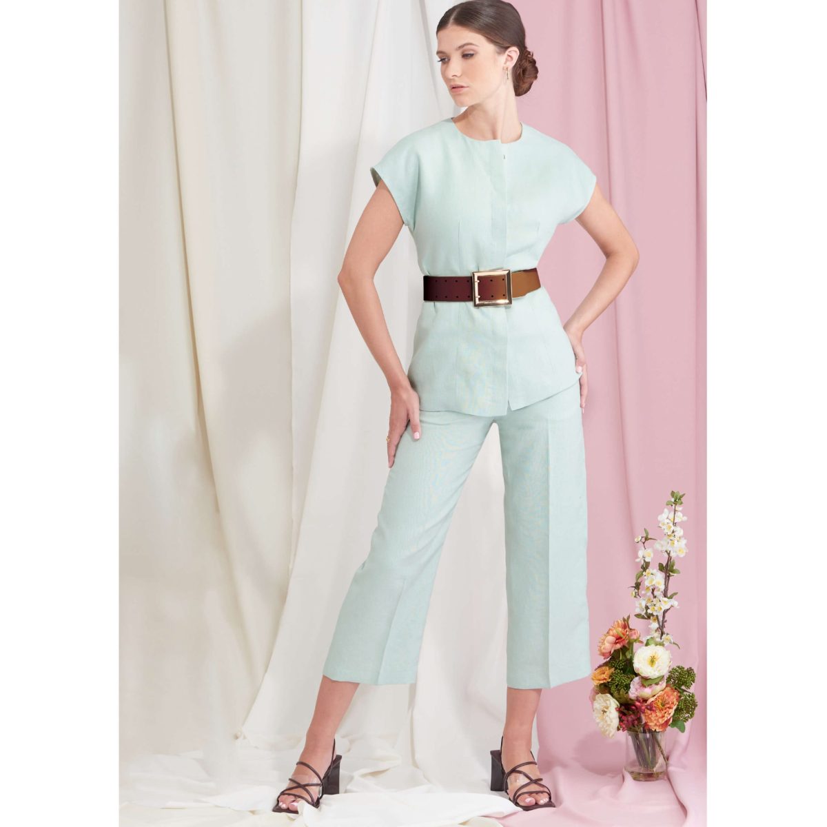 Simplicity Sewing Pattern S9479 Misses' Trousers, Skirt, Jacket and Top