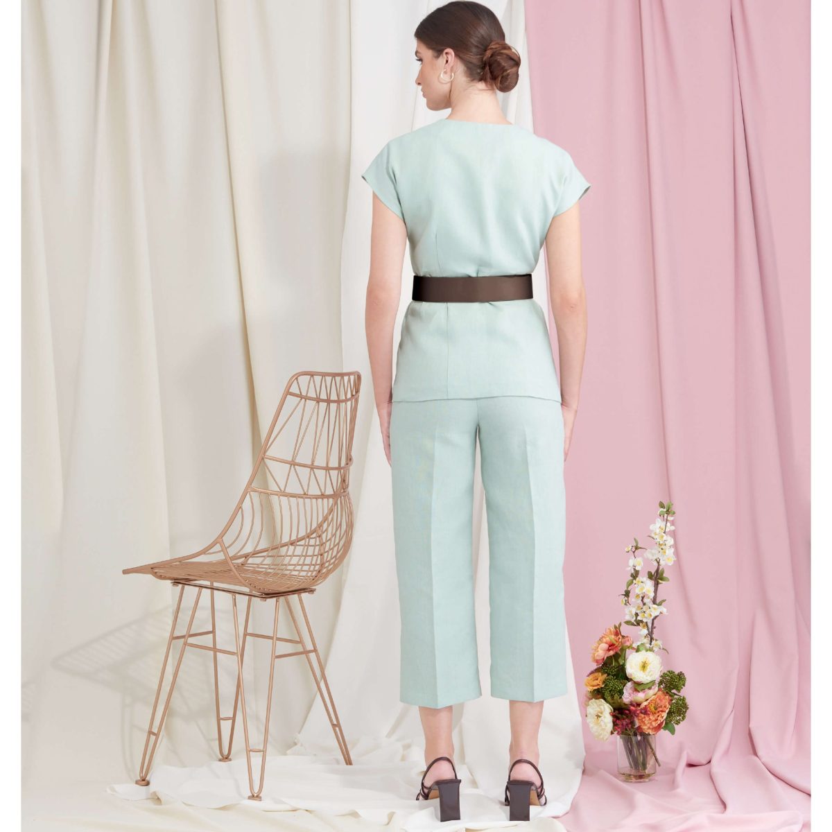 Simplicity Sewing Pattern S9479 Misses' Trousers, Skirt, Jacket and Top
