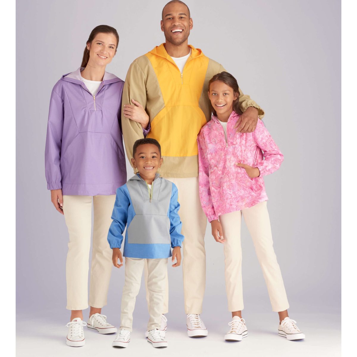 Simplicity Sewing Pattern S9481 Unisex Tops for Children, Teens and Adults