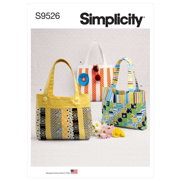 Simplicity Sewing Pattern S9526 Handbags
