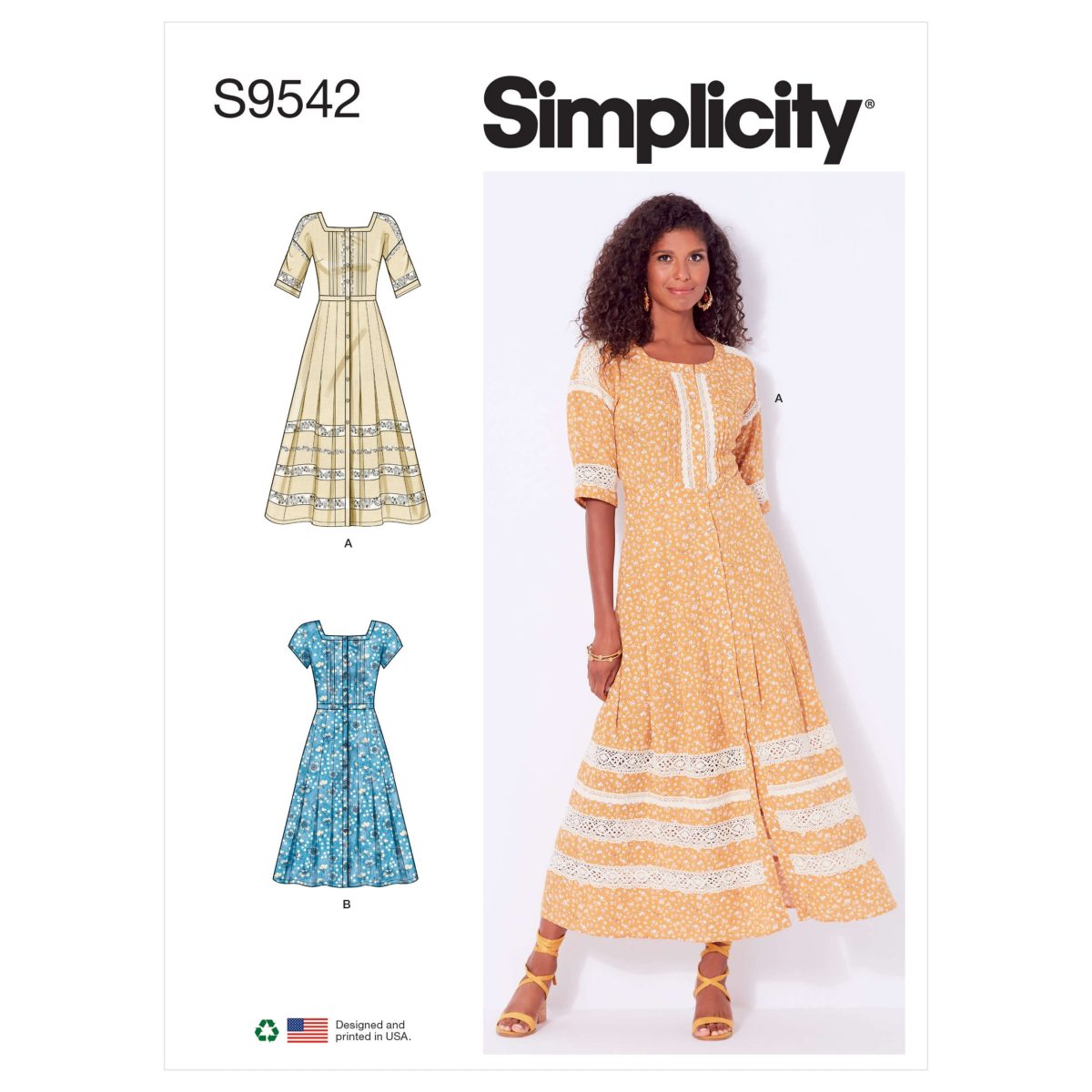 Simplicity Sewing Pattern S9542 Misses' Dresses - Sewdirect