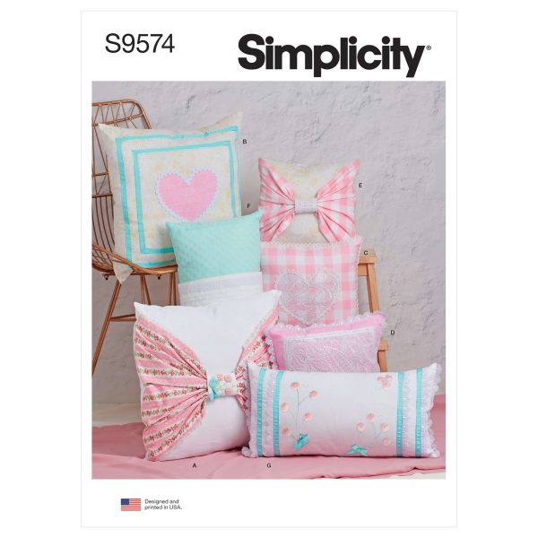 Simplicity Sewing Pattern S974 Pillows