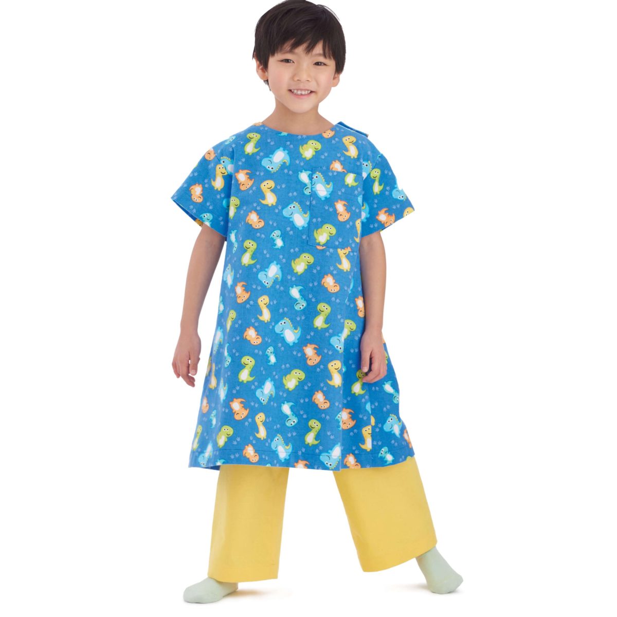 Simplicity Sewing Pattern S9578 Children's, Girls' and Boys' Recovery Gowns and Trousers
