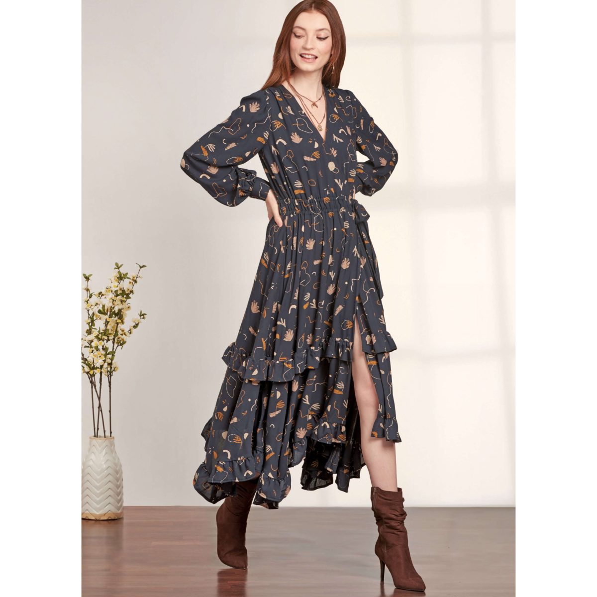 Simplicity Sewing Pattern S9639 Misses' Midi Wrap Dress