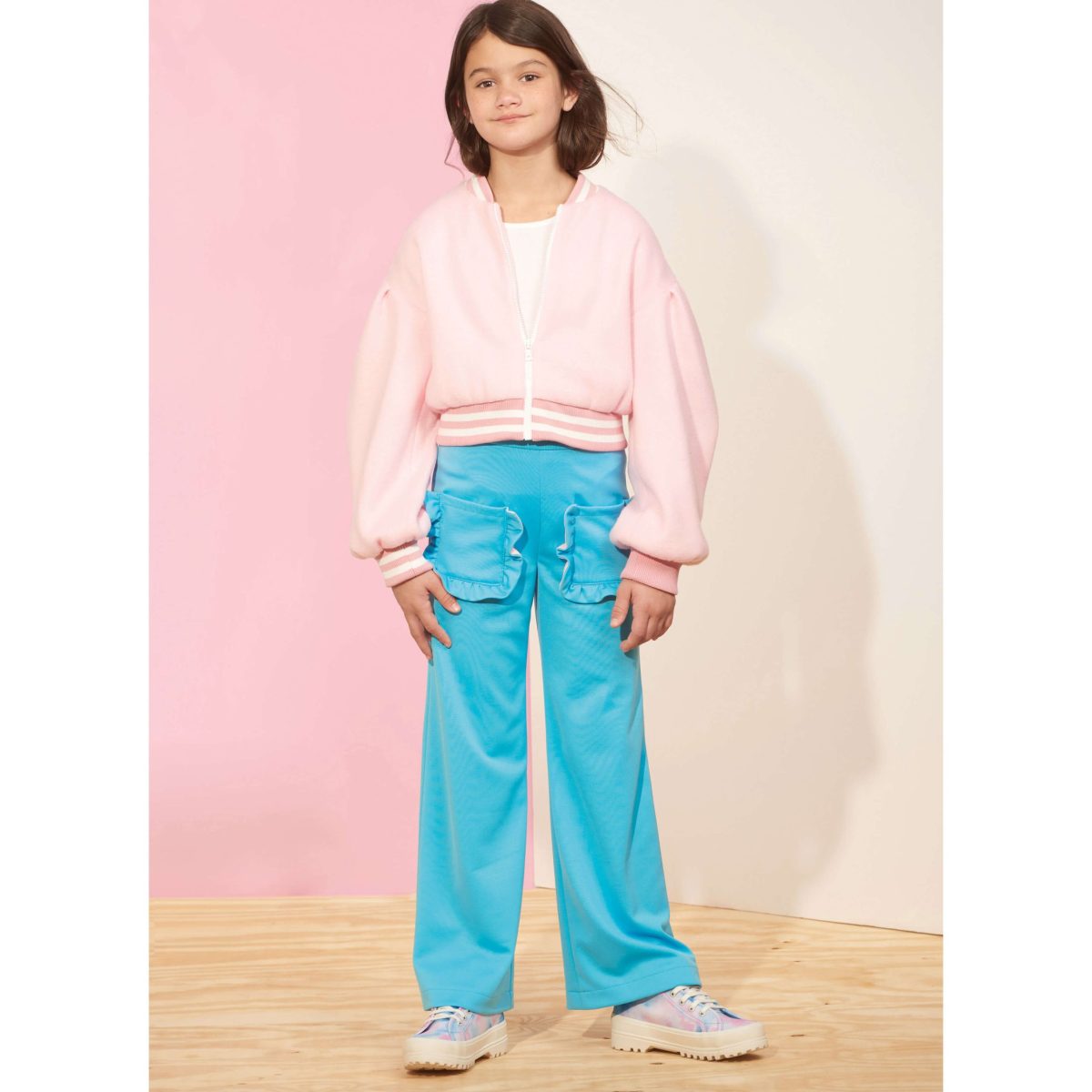 Simplicity Sewing Pattern S9654 Children's and Girls' Jacket, Trousers and Skirt