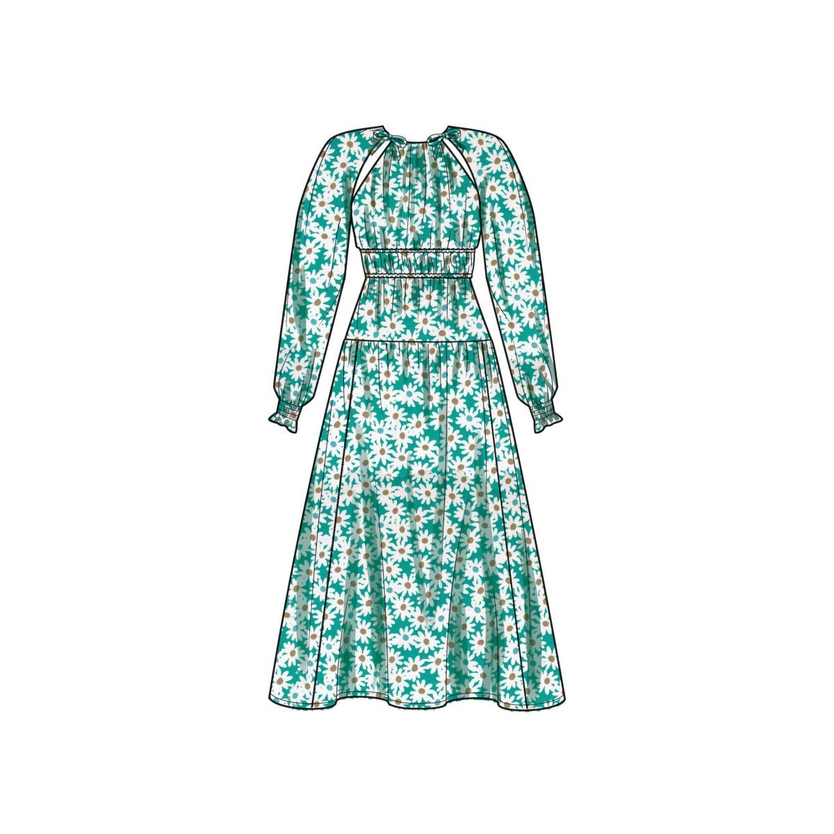 Simplicity Sewing Pattern S9678 Misses' Dress with Sleeve and Length Variations