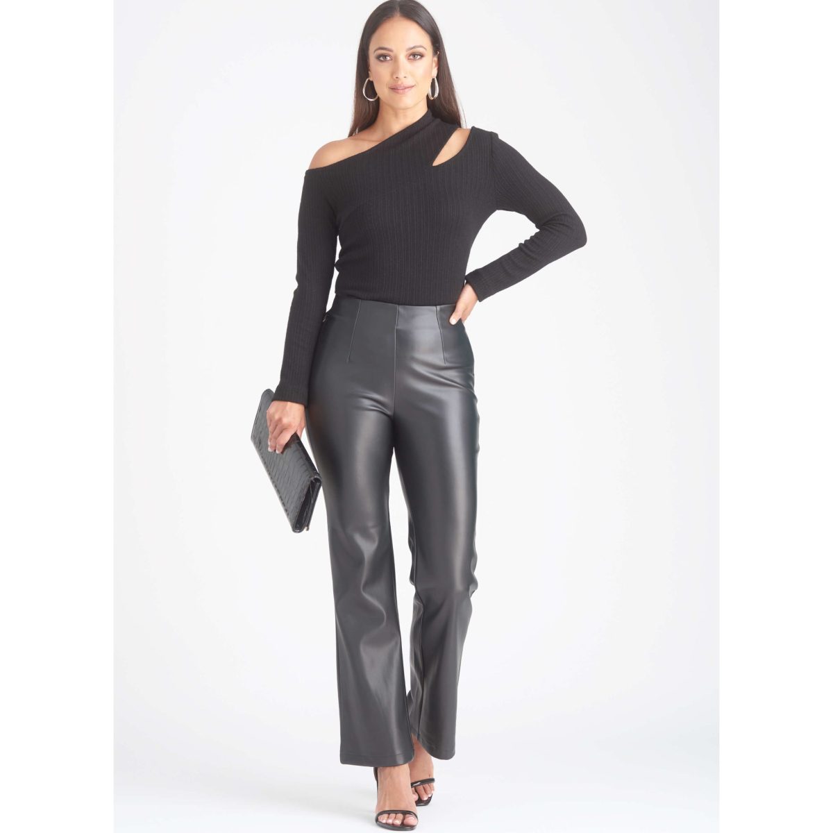 Simplicity Sewing Pattern S9679 Misses' Knit Top with Sleeve Variations