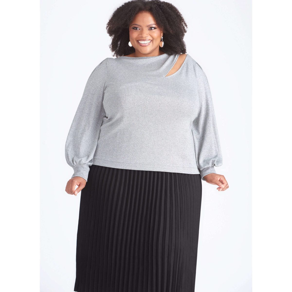 Simplicity Sewing Pattern S9680 Women's Knit Top with Sleeve Variations