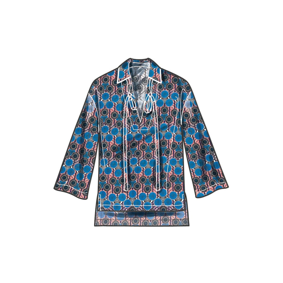 Simplicity Sewing Pattern S9681 Misses' and Women's Pull-Over Top
