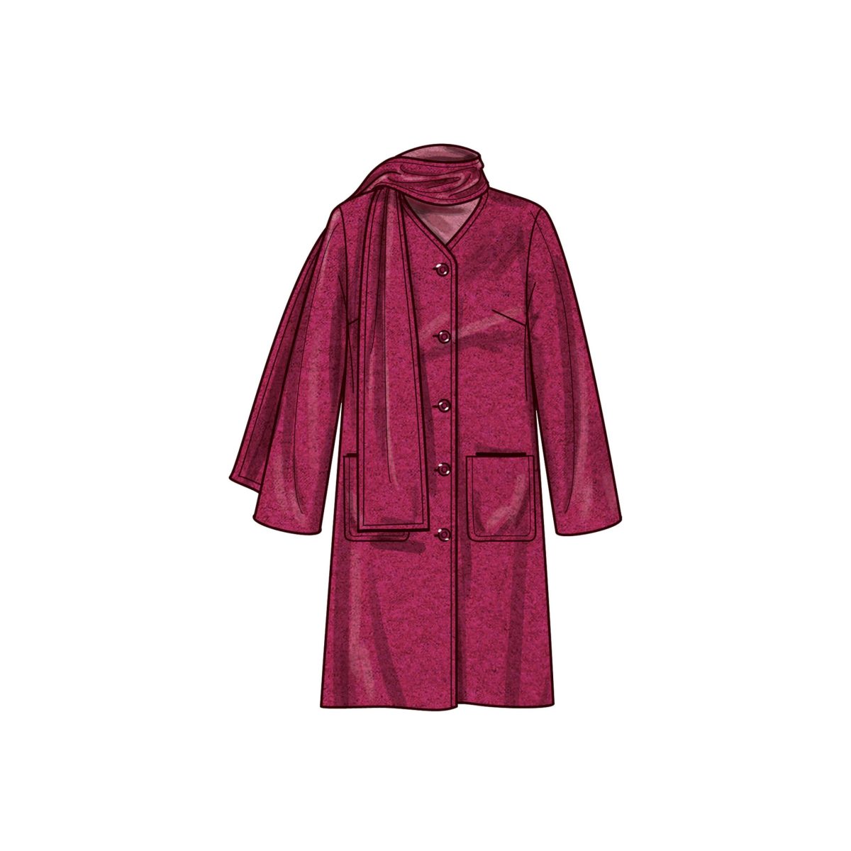 Simplicity Sewing Pattern S9685 Misses' Coat and Jacket