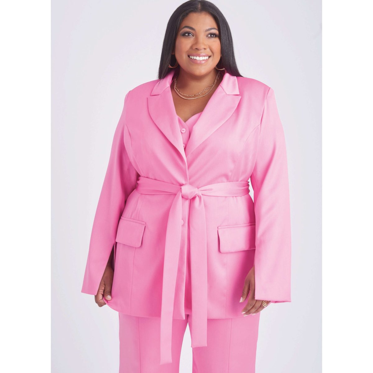 Simplicity Sewing Pattern S9688 Misses' and Women's Jacket with Tie Belt