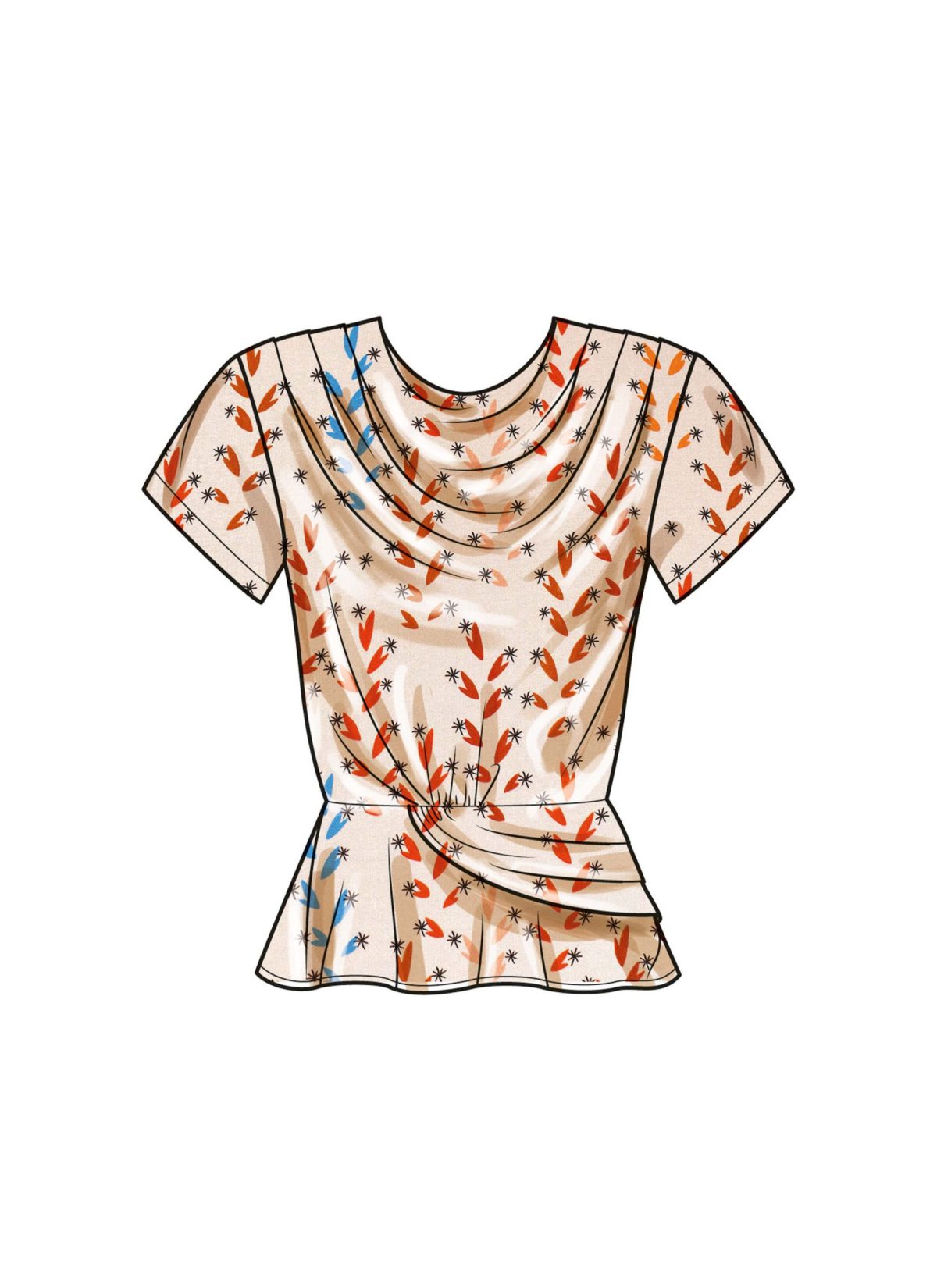 Simplicity Sewing Pattern S9706 Misses' Tops