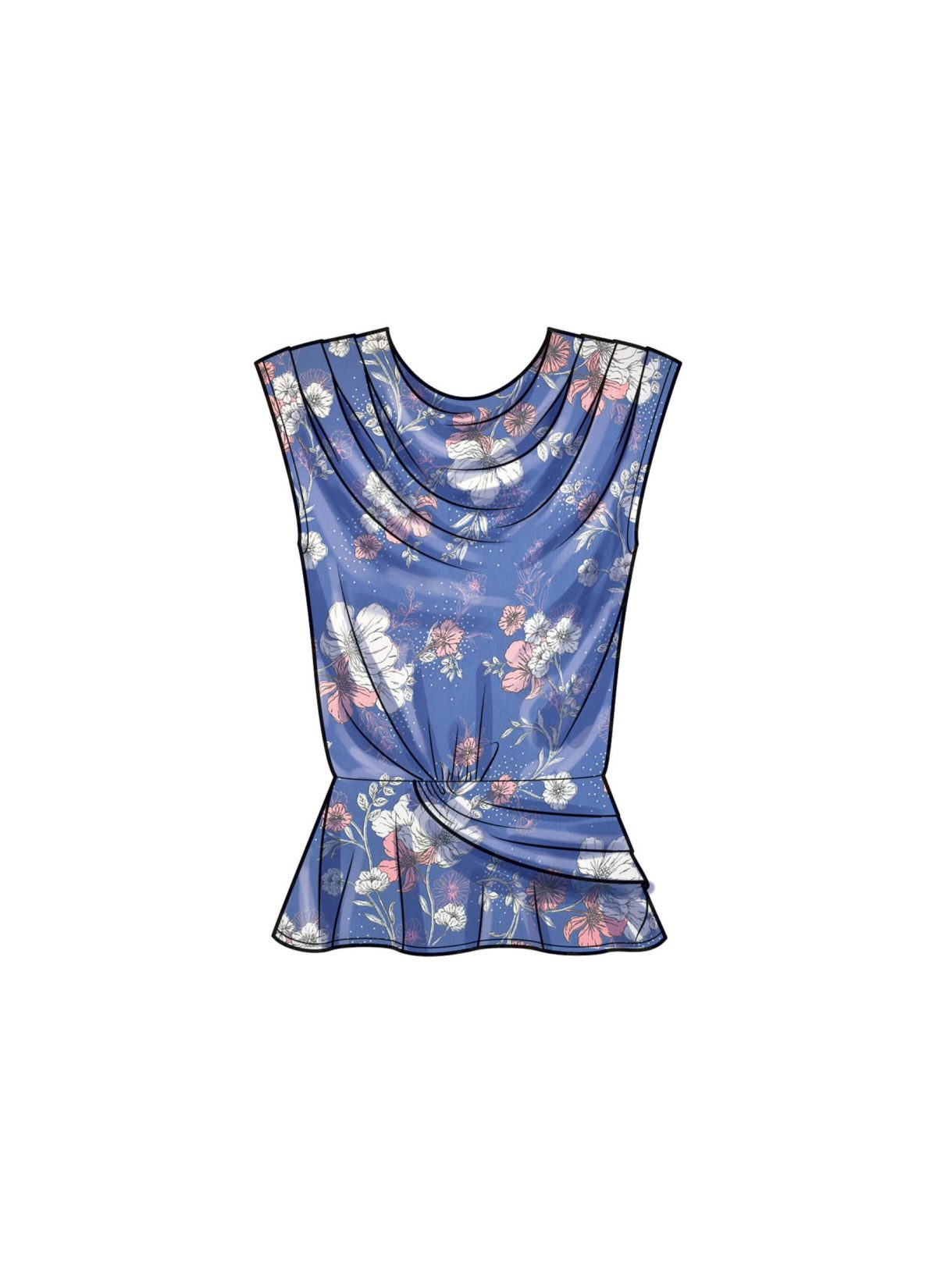 Simplicity Sewing Pattern S9706 Misses' Tops