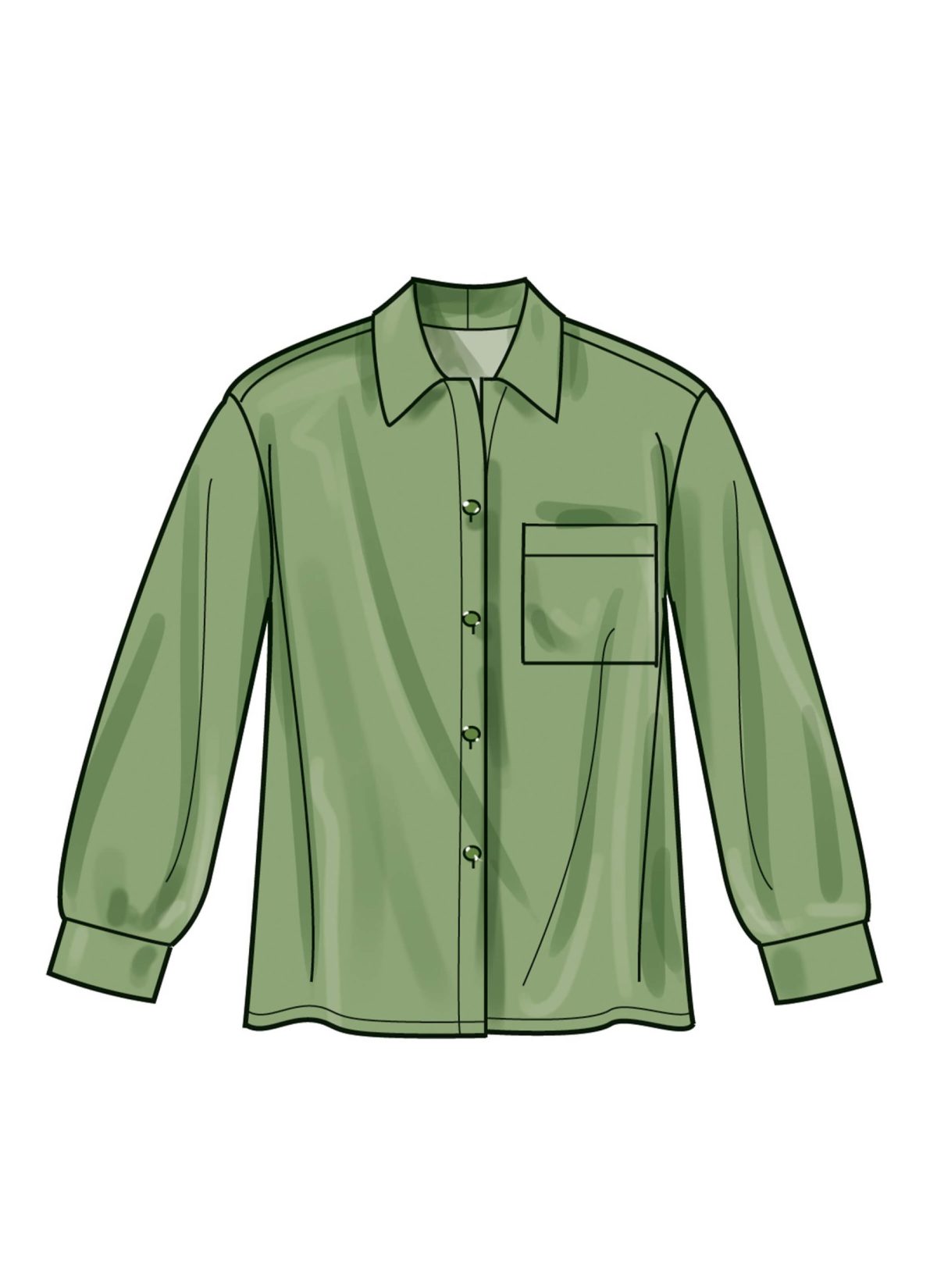 Simplicity Sewing Pattern S9708 Women's Shirts