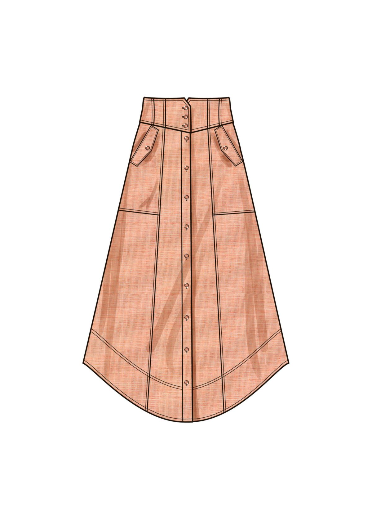 Simplicity Sewing Pattern S9710 Misses' Skirts