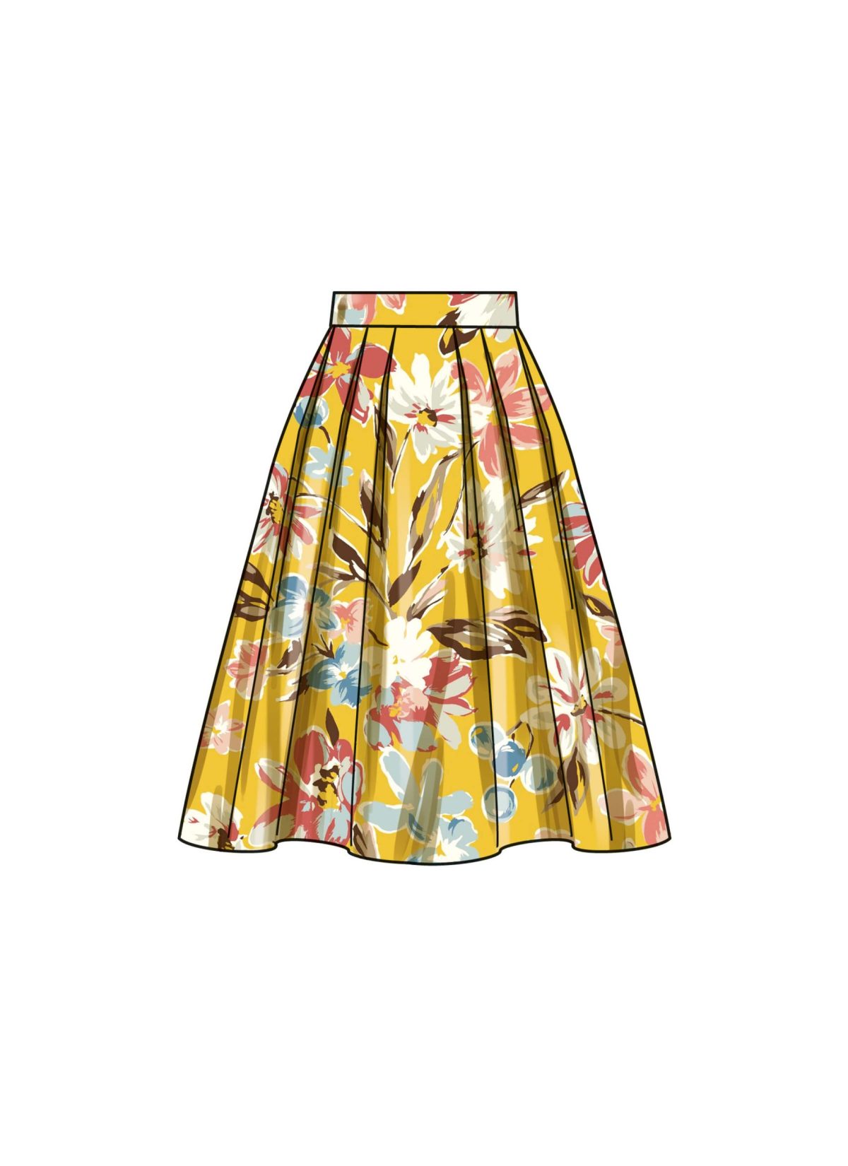 Simplicity Sewing Pattern S9711 Misses' Skirts