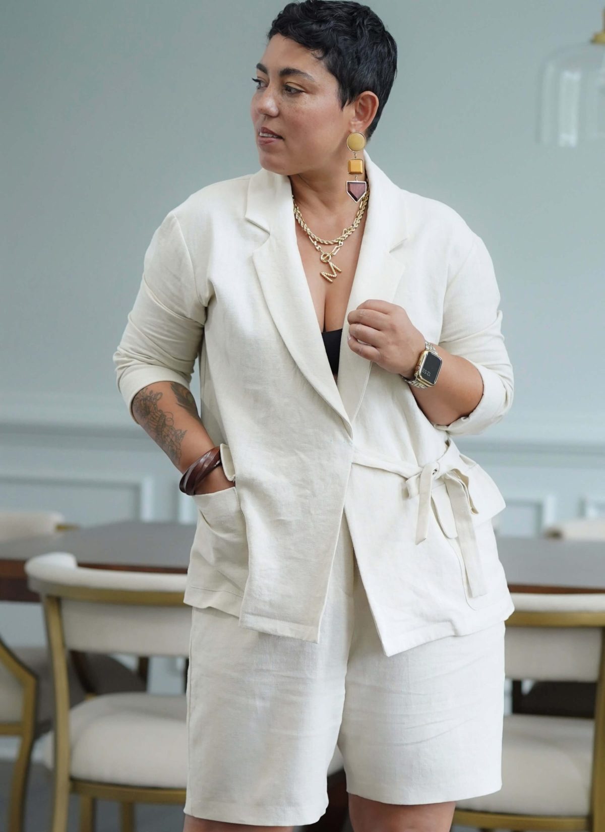 Simplicity Sewing Pattern S9714 Misses' Jacket, Trousers and Shorts by Mimi G Style