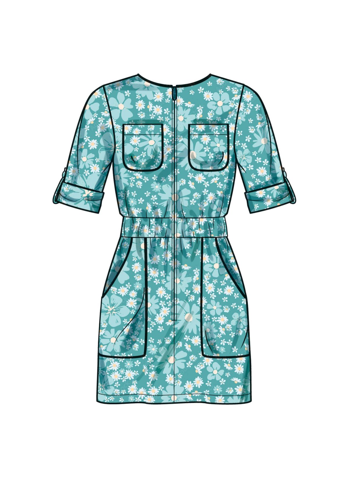 Simplicity Sewing Pattern S9722 Children's and Girls' Jumpsuit, Romper and Dress