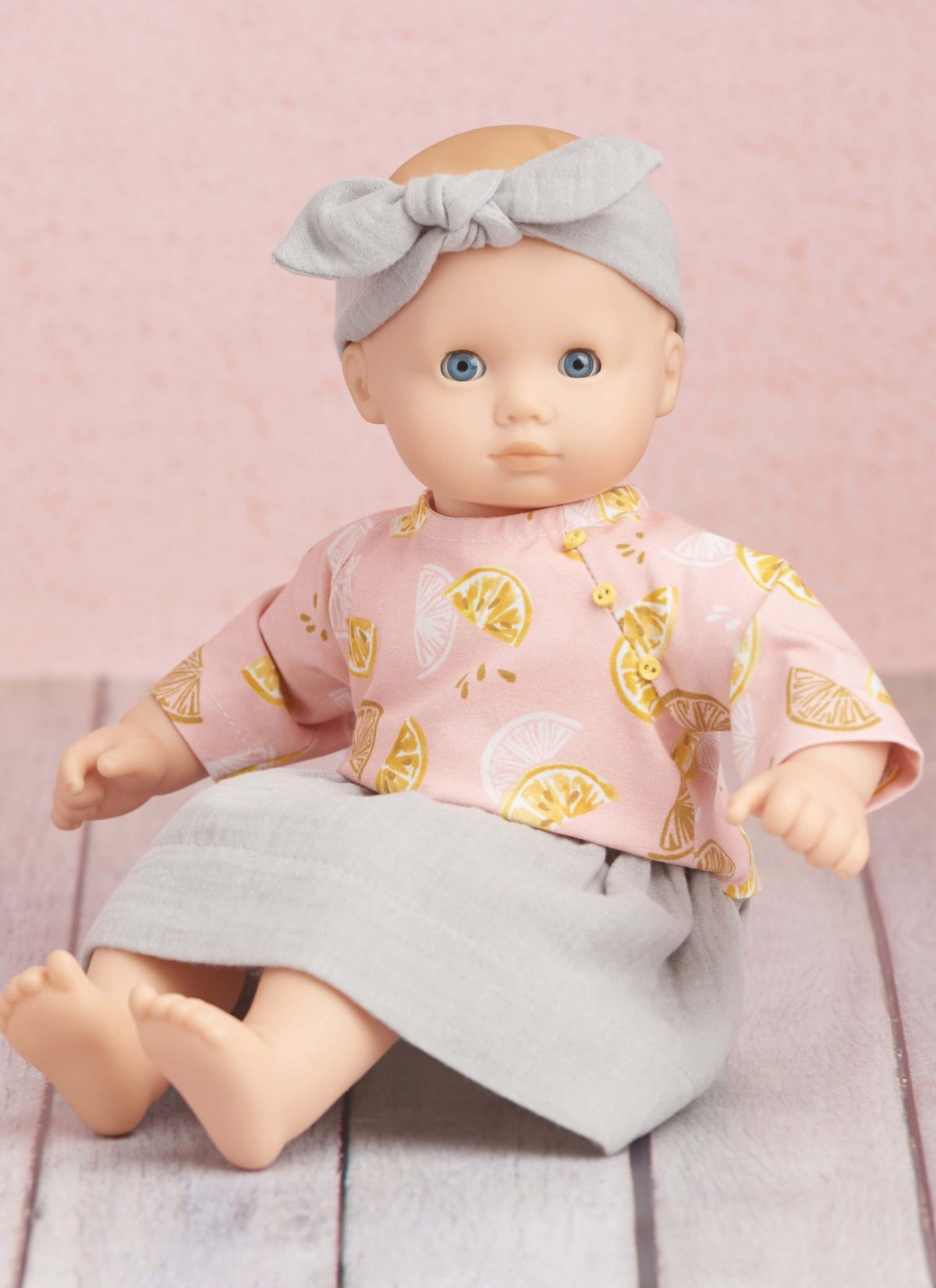Simplicity Sewing Pattern S9727 15" Baby Doll Clothes, Hat and Headband