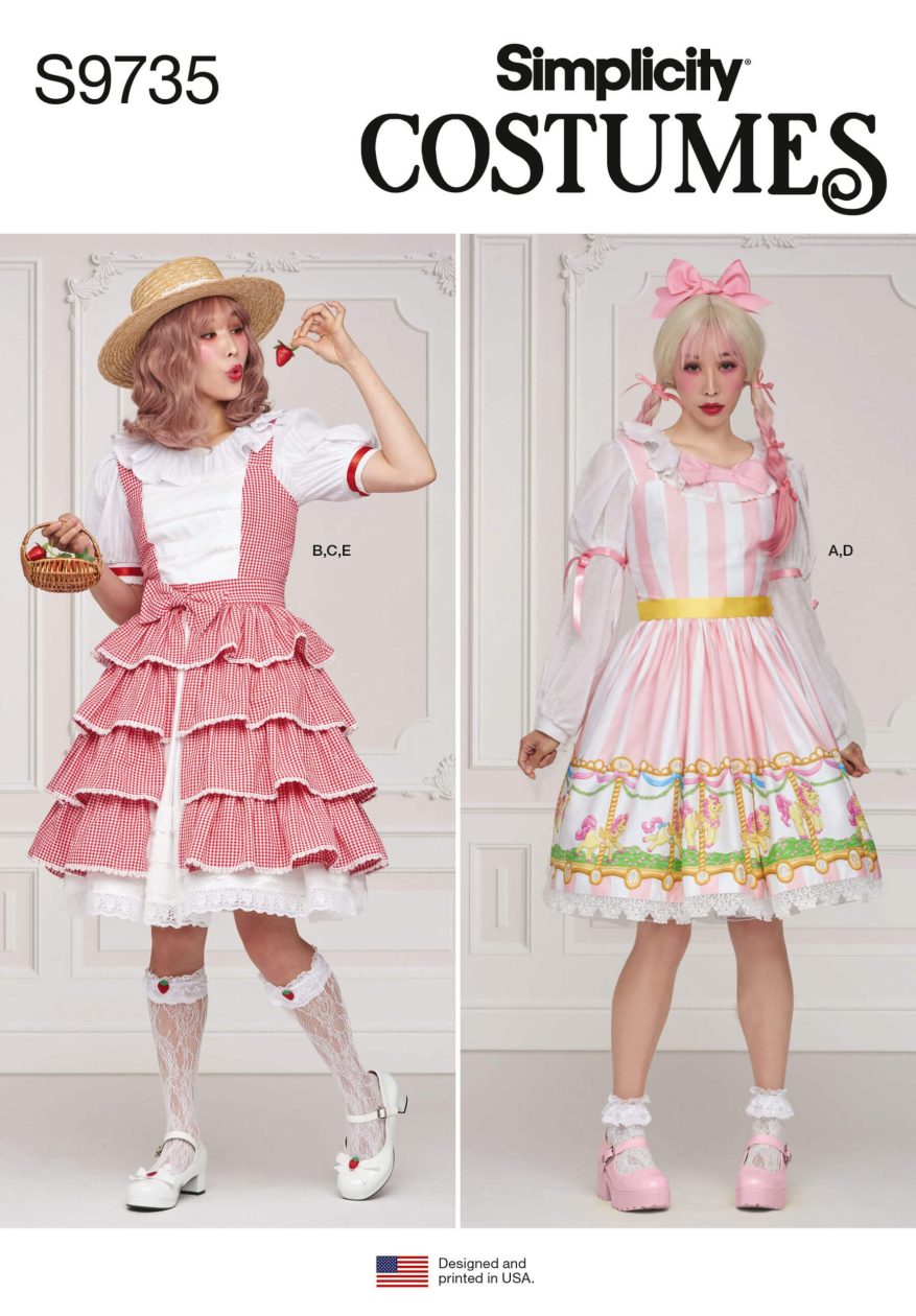 Simplicity Sewing Pattern S9735 Misses' Costume