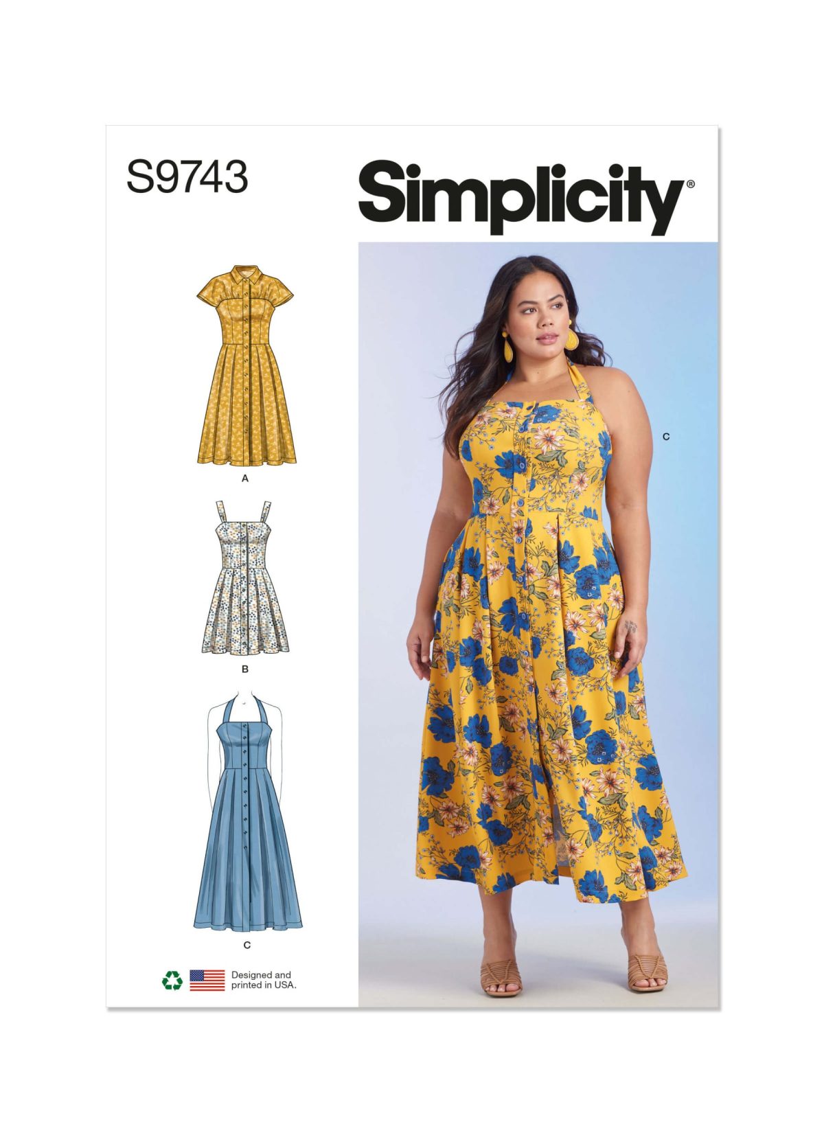 Simplicity Sewing Pattern S9743 Women's Dresses - Sewdirect