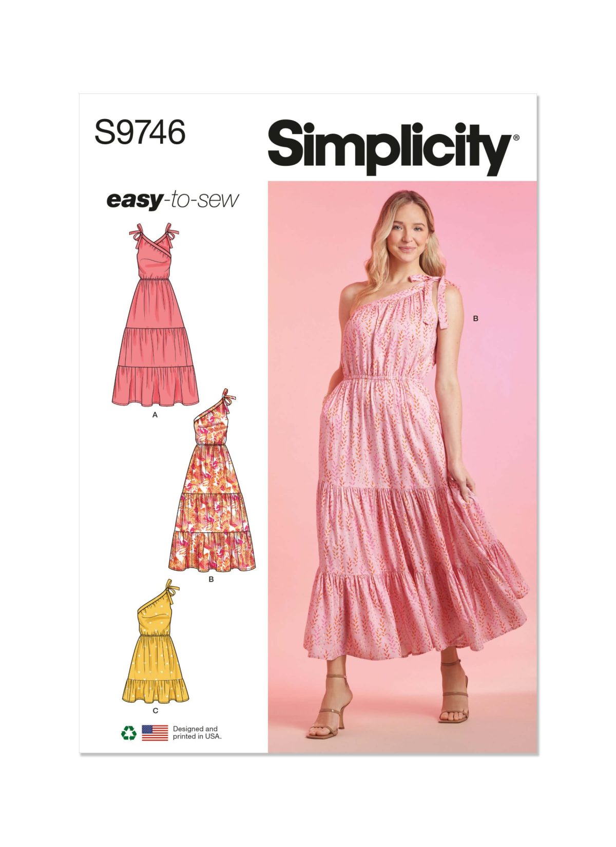 Simplicity Sewing Pattern S9746 Misses' Dresses