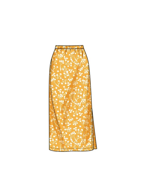 Simplicity Sewing Pattern S9757 Misses’ Knit Top and Skirt in Two ...