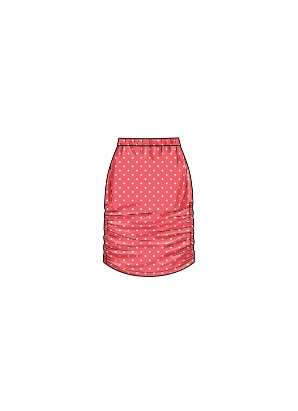 Simplicity Sewing Pattern S9757 Misses’ Knit Top and Skirt in Two ...