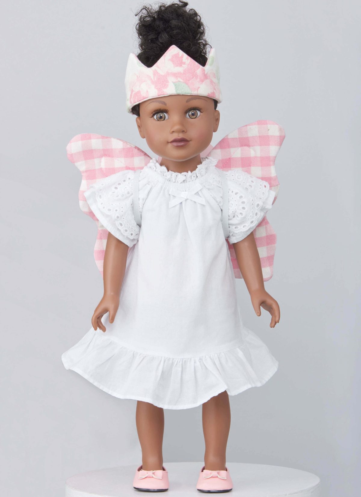 Simplicity Sewing Pattern S9765 Children's Wings in Sizes S-M-L, Crown, Tote, Backpack and Wings and Crown for Doll or Plush Animals by Laura Ashley