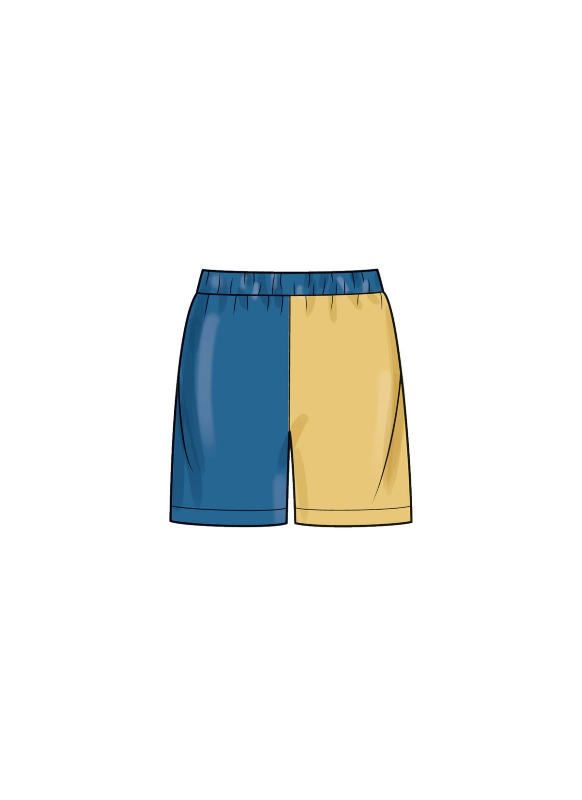 Simplicity Sewing Pattern S9801 Girls' and Boys' Sweatshirts and Shorts