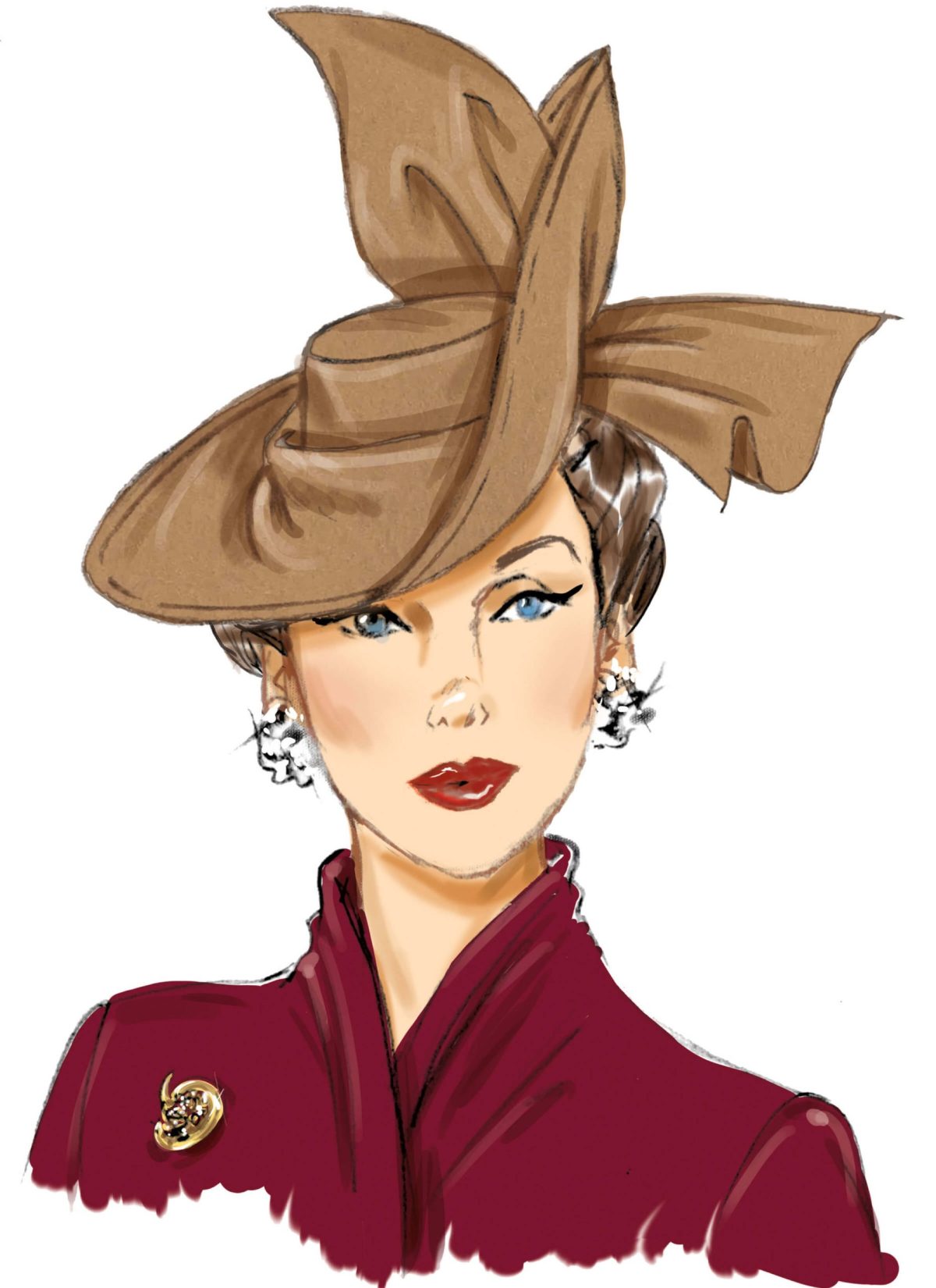 Simplicity Sewing Pattern S9834 Misses' Hats in Five Styles