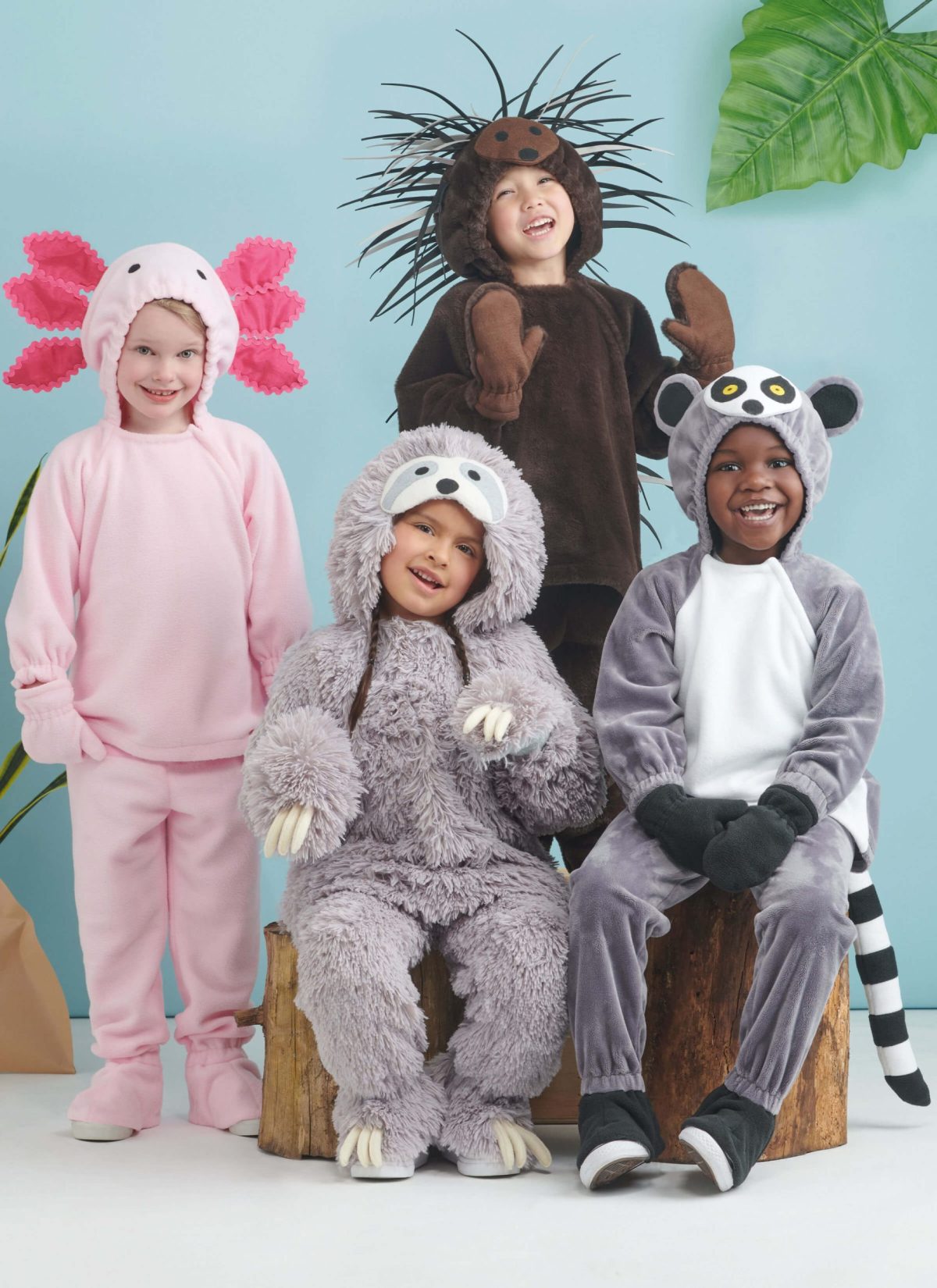 Simplicity Sewing Pattern S9842 Children's Animal Costumes by Andrea Schewe Designs