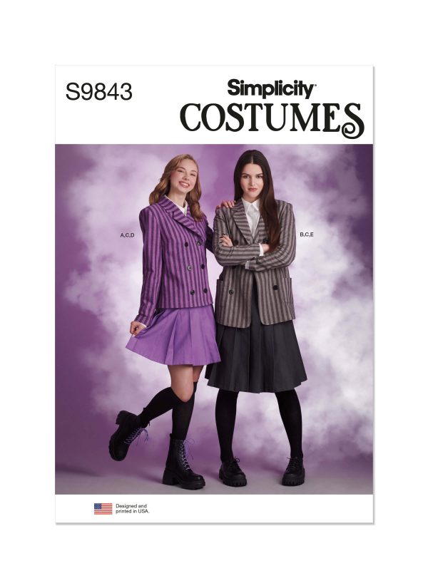 Simplicity Sewing Pattern S9843 Misses' Costume