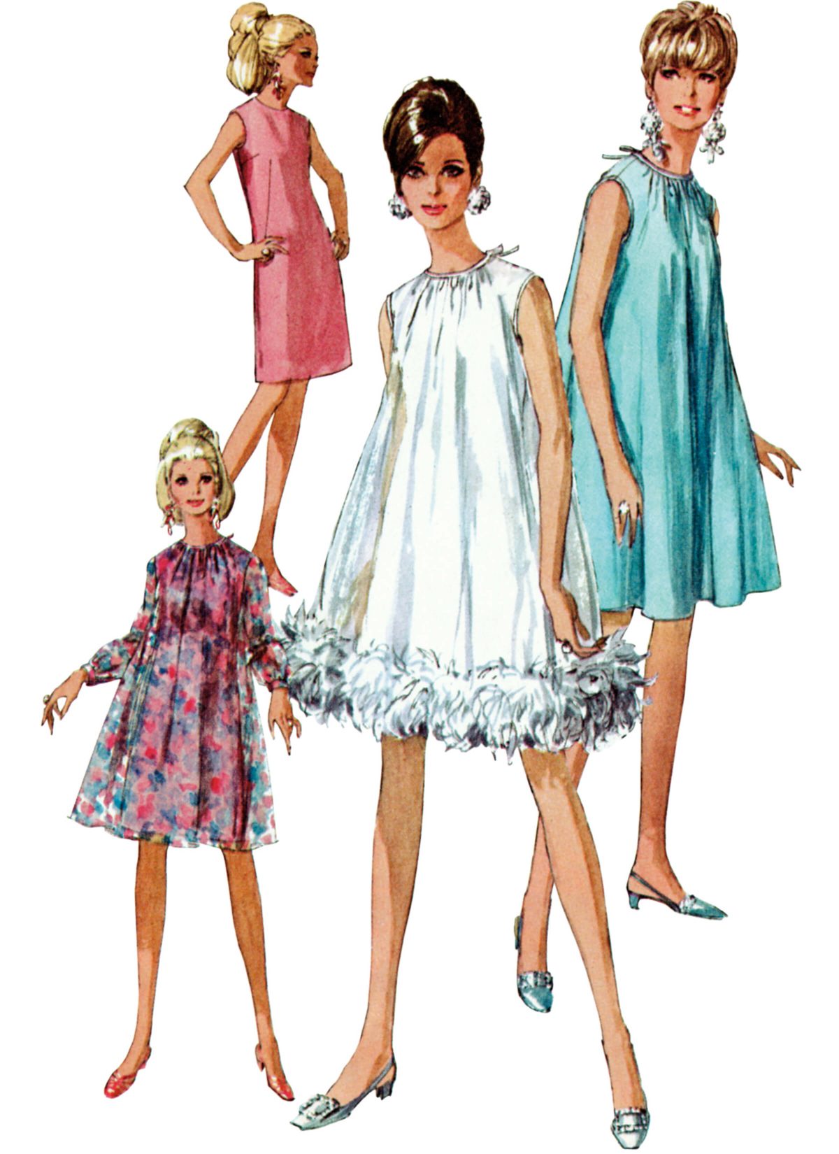 Simplicity Patterns US8481AA Misses & Womens Rockabilly Dresses Pattern, 1  - Kroger