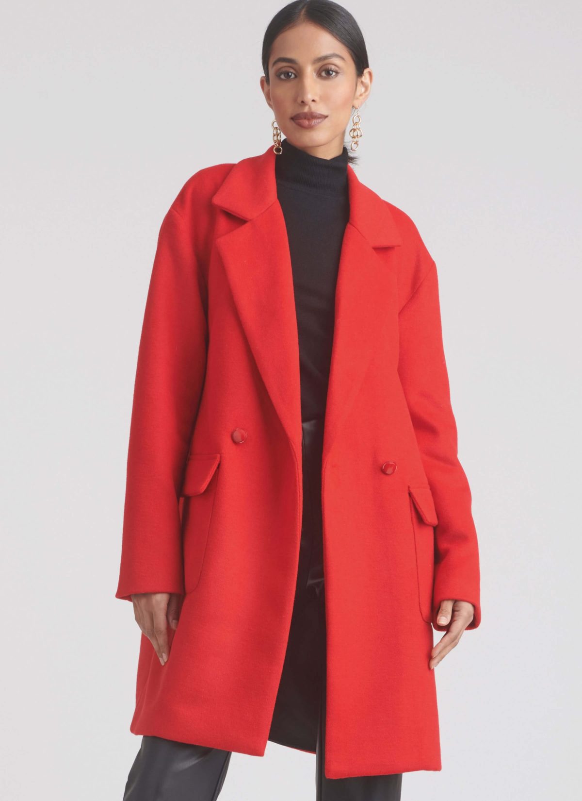 Simplicity Sewing Pattern S9854 Misses' Lined Coat for American Sewing Guild