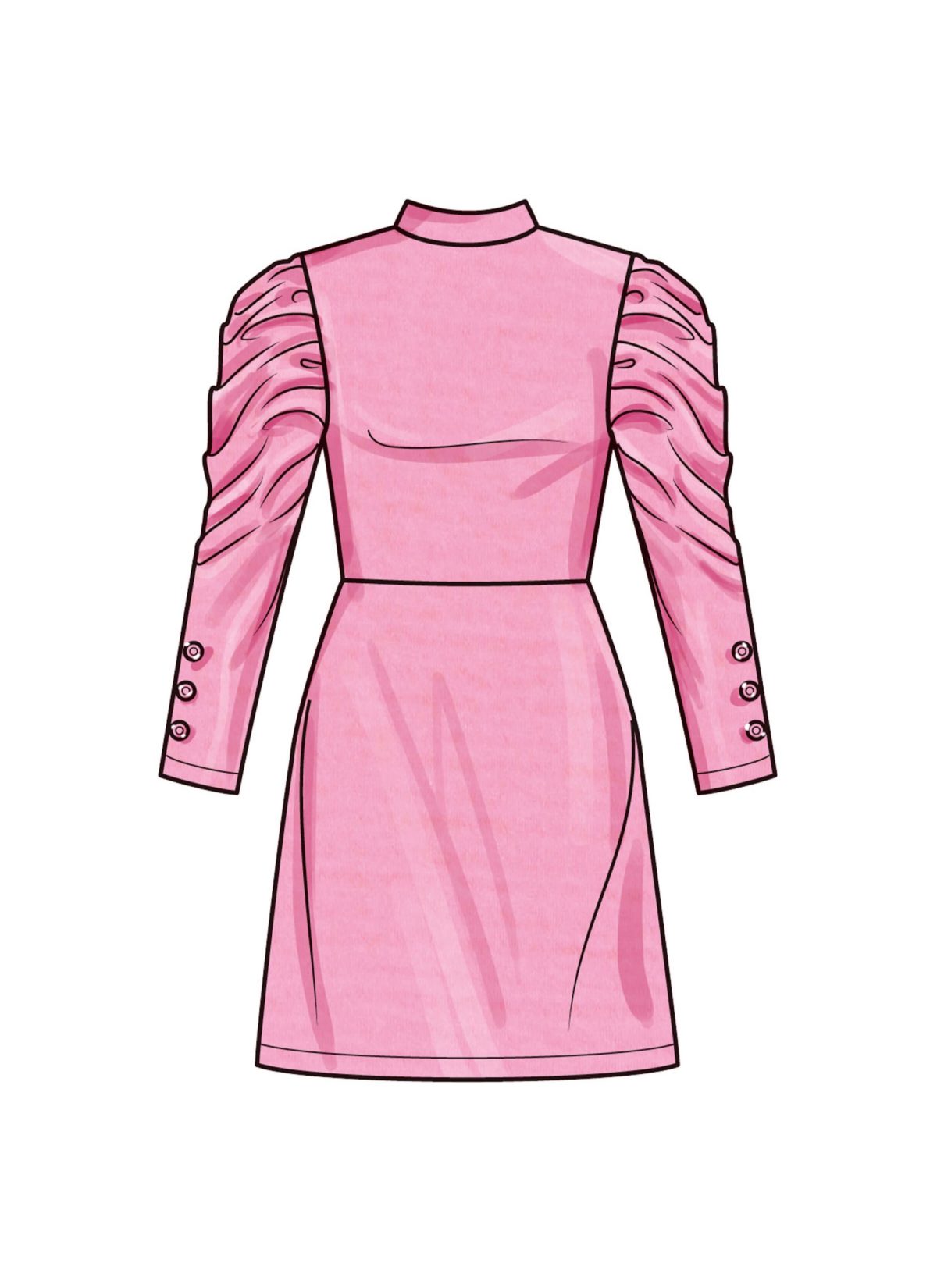 Simplicity Sewing Pattern S9862 Children's and Girls' Knit Dresses