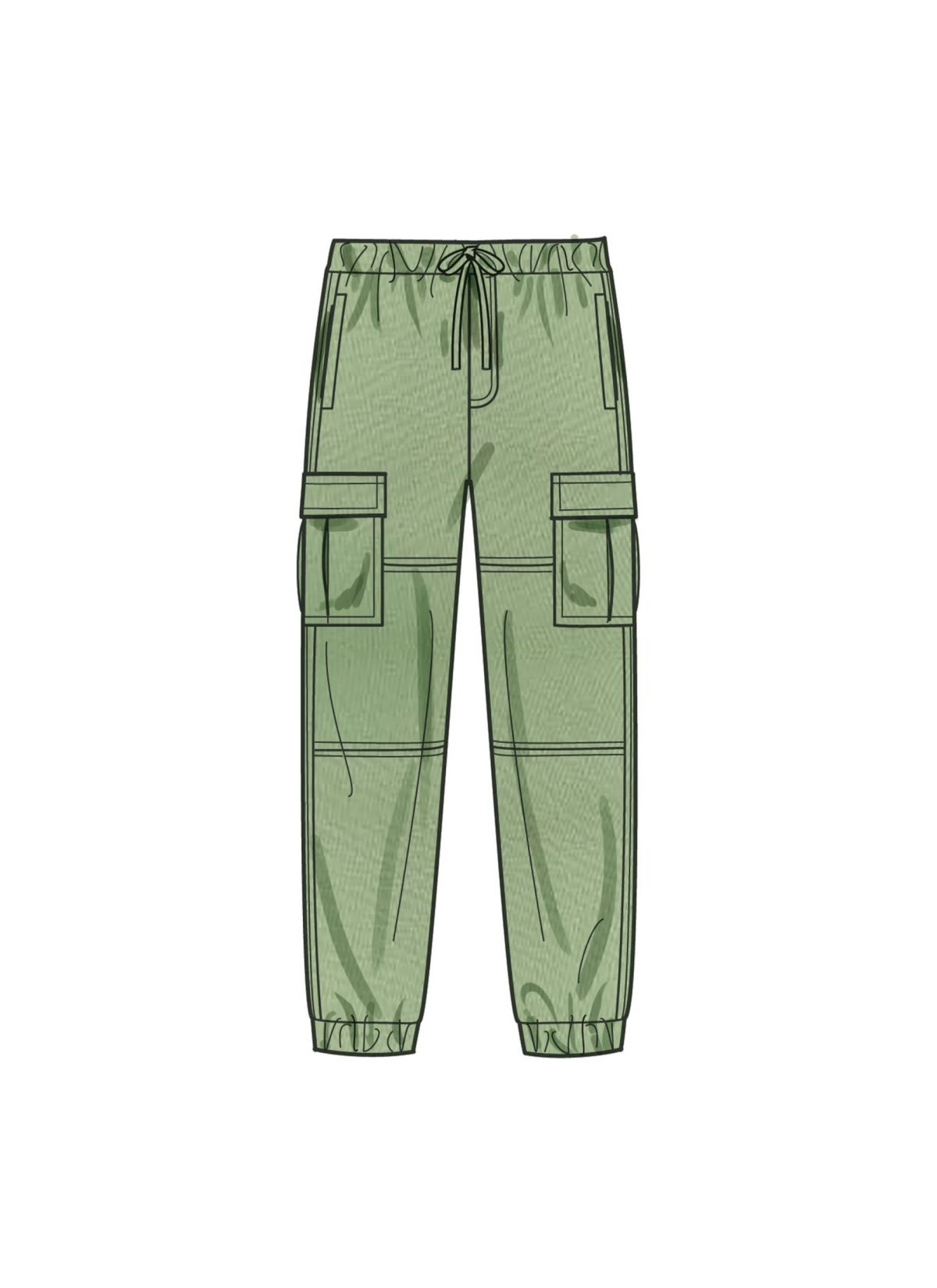 Simplicity Sewing Pattern S9864 Girls' and Boys' Shirt and Cargo Trousers