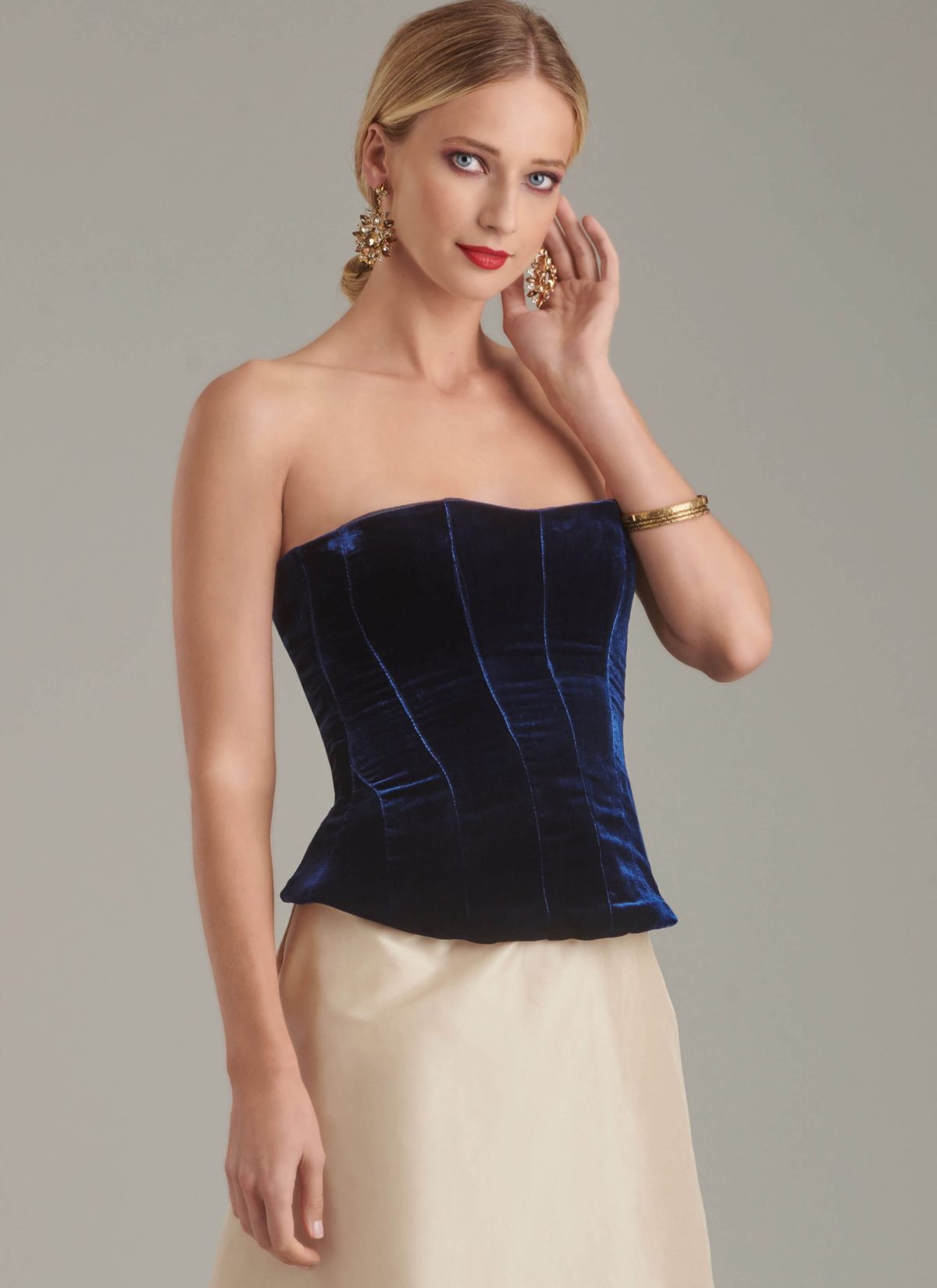 Simplicity Sewing Pattern S9880 Misses' Corsets and Sash