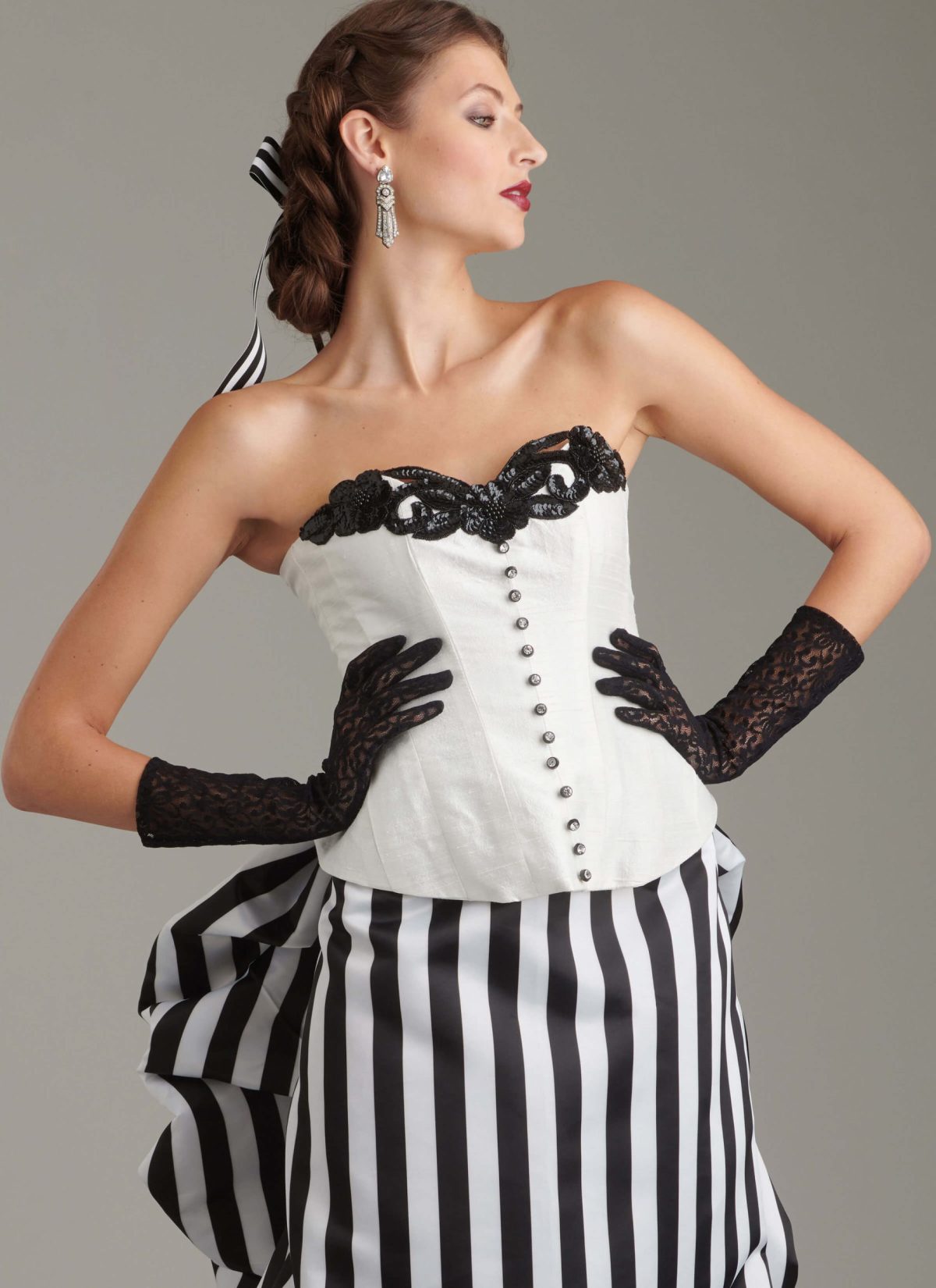 Simplicity Sewing Pattern S9880 Misses' Corsets and Sash