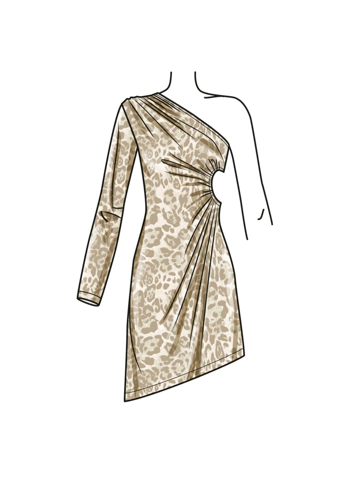 Simplicity Sewing Pattern S9885 Misses' Knit Dress in Three Lengths