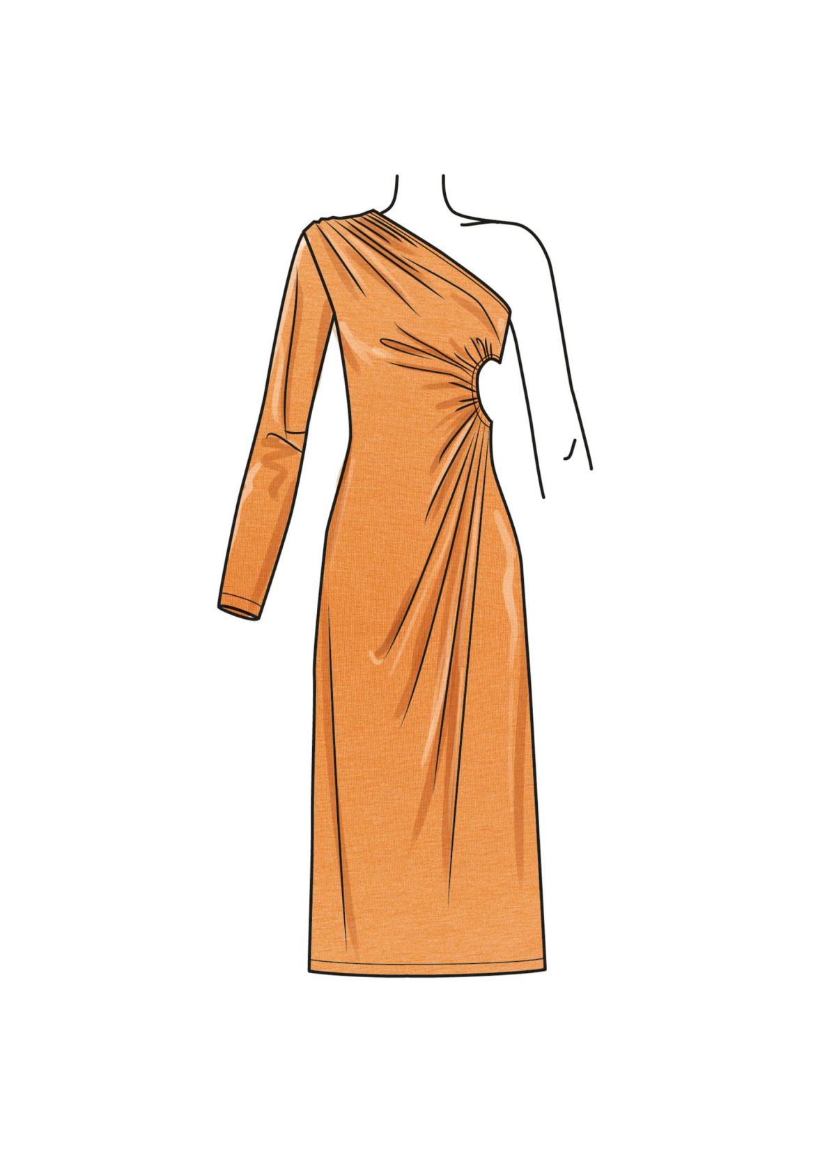 Simplicity Sewing Pattern S9885 Misses' Knit Dress in Three Lengths