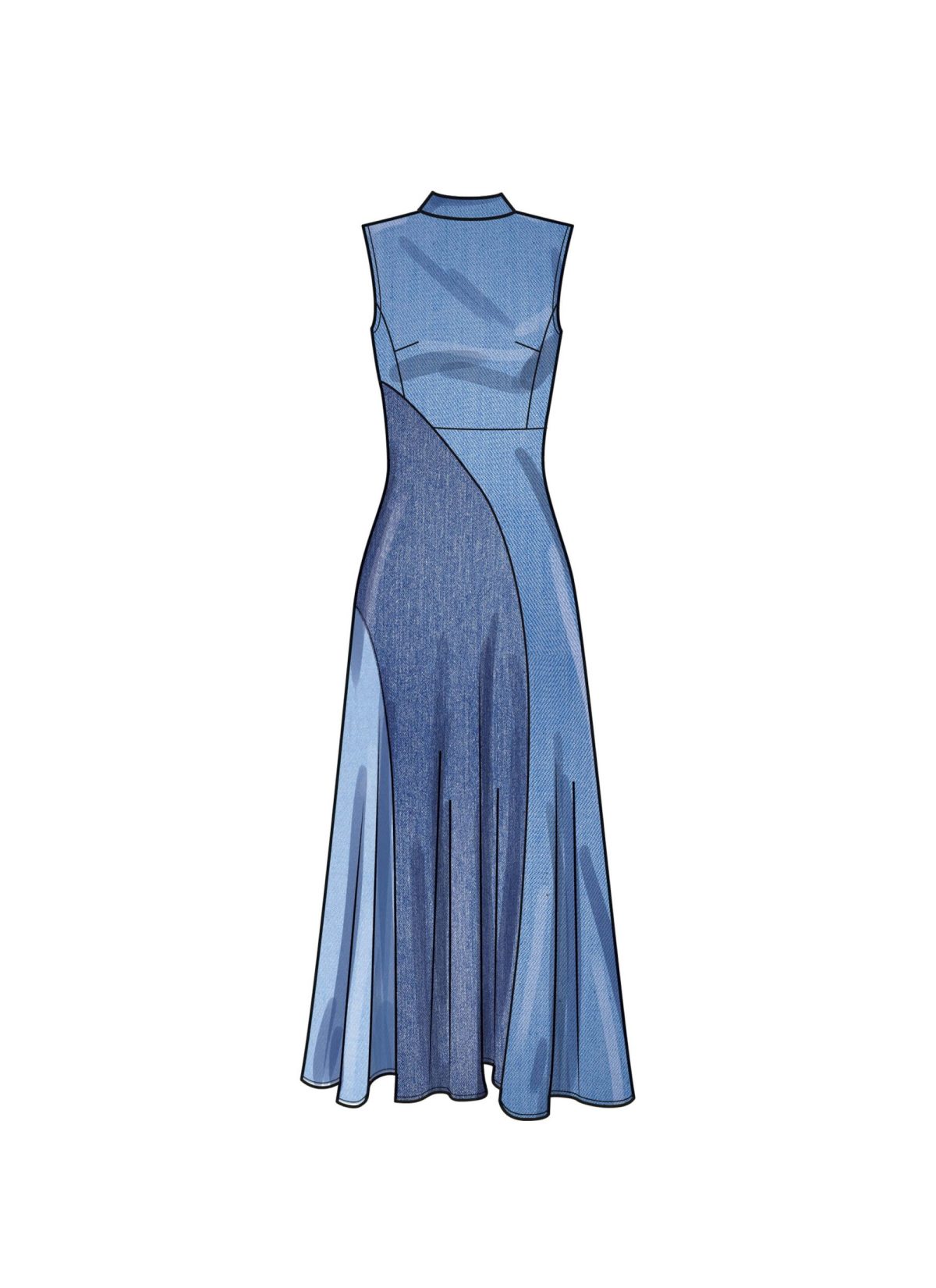 Simplicity Sewing Pattern S9886 Misses' Dress with Length Variations