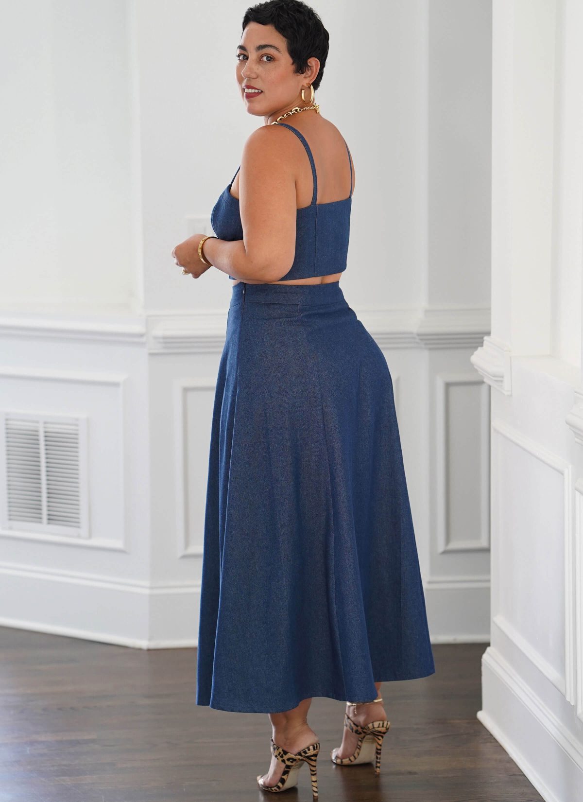 Simplicity Sewing Pattern S9894 Misses' and Women's Top and Skirt in Two Lengths By Mimi G Style